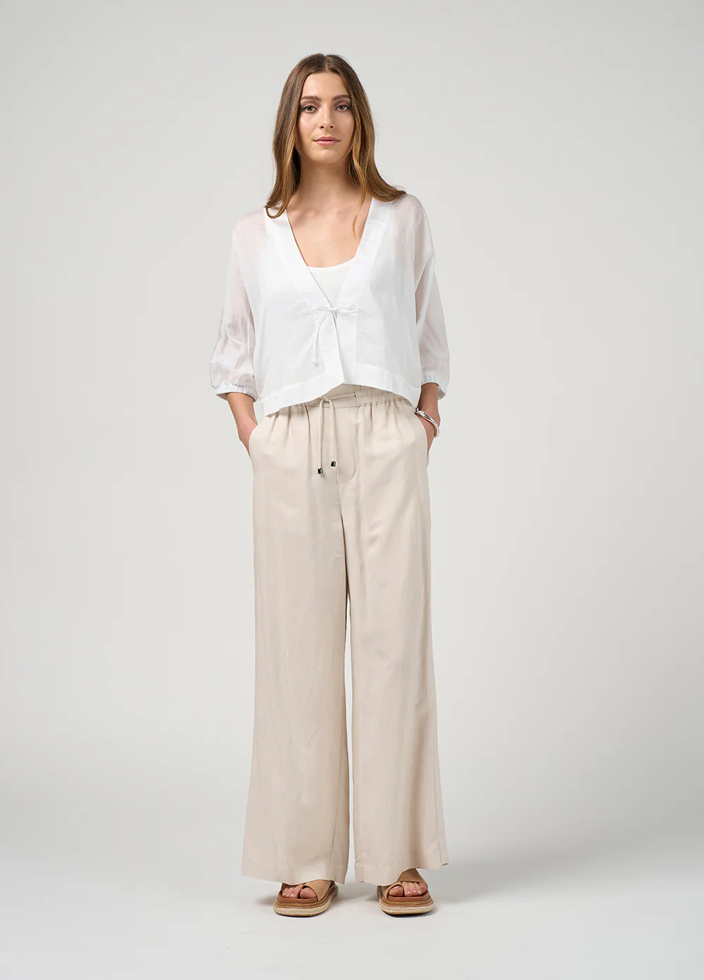 Madly Sweetly Veil Jacket - White - Image 2