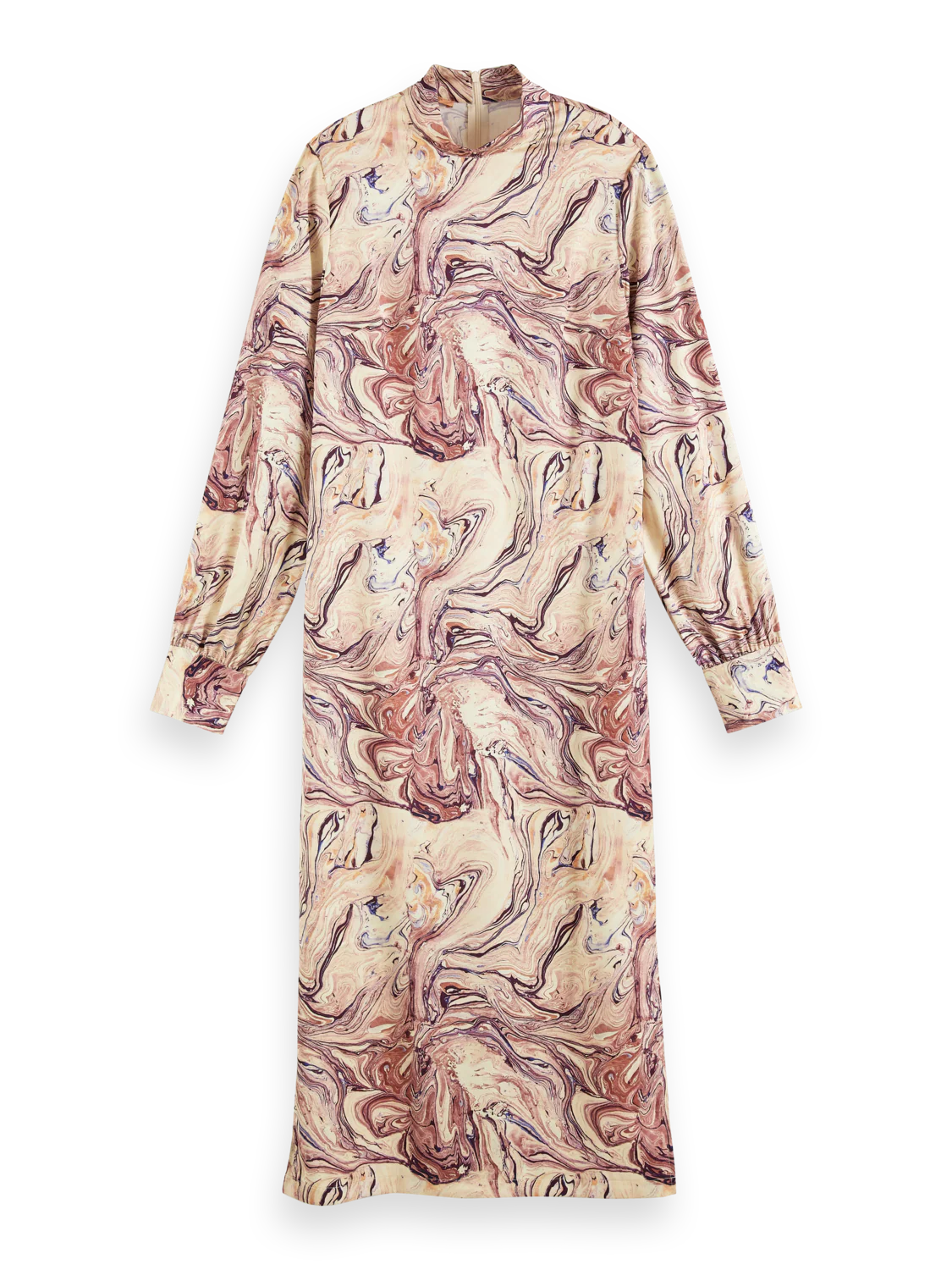 Marble High Neck Dress - Image 3