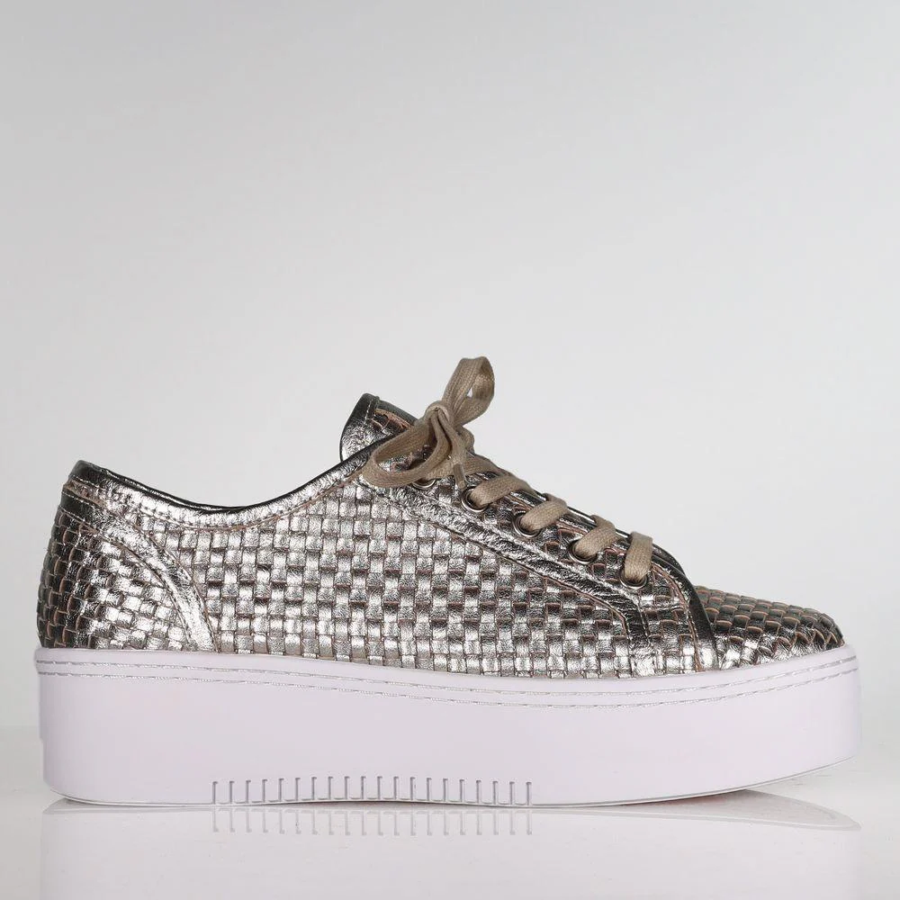 Minx Ellie Shoe - Rose Gold Woven