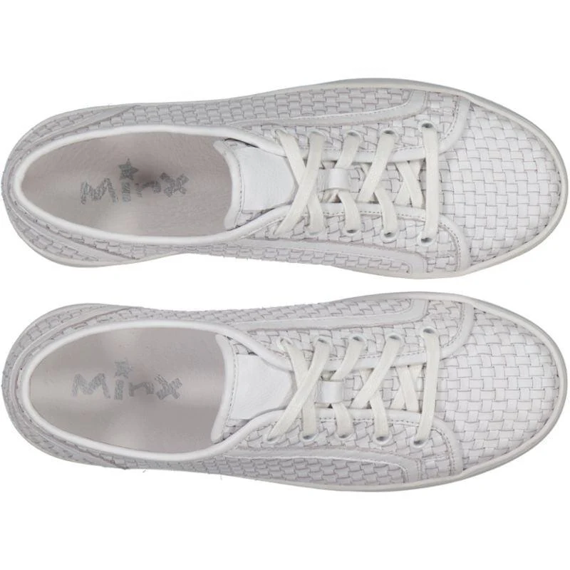Minx Ellie Shoe - White Woven - Image 2