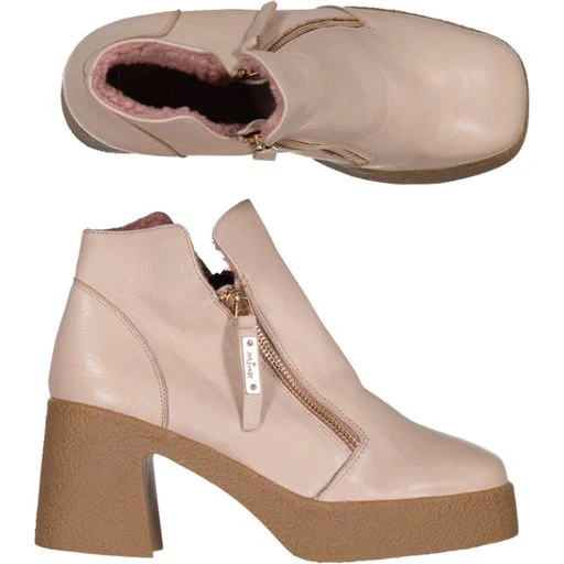 Minx Heather Shearling - Nude