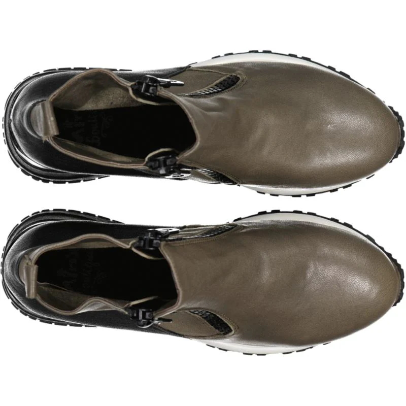 Minx Sophie Shoe - Khaki Black Combo - Image 2
