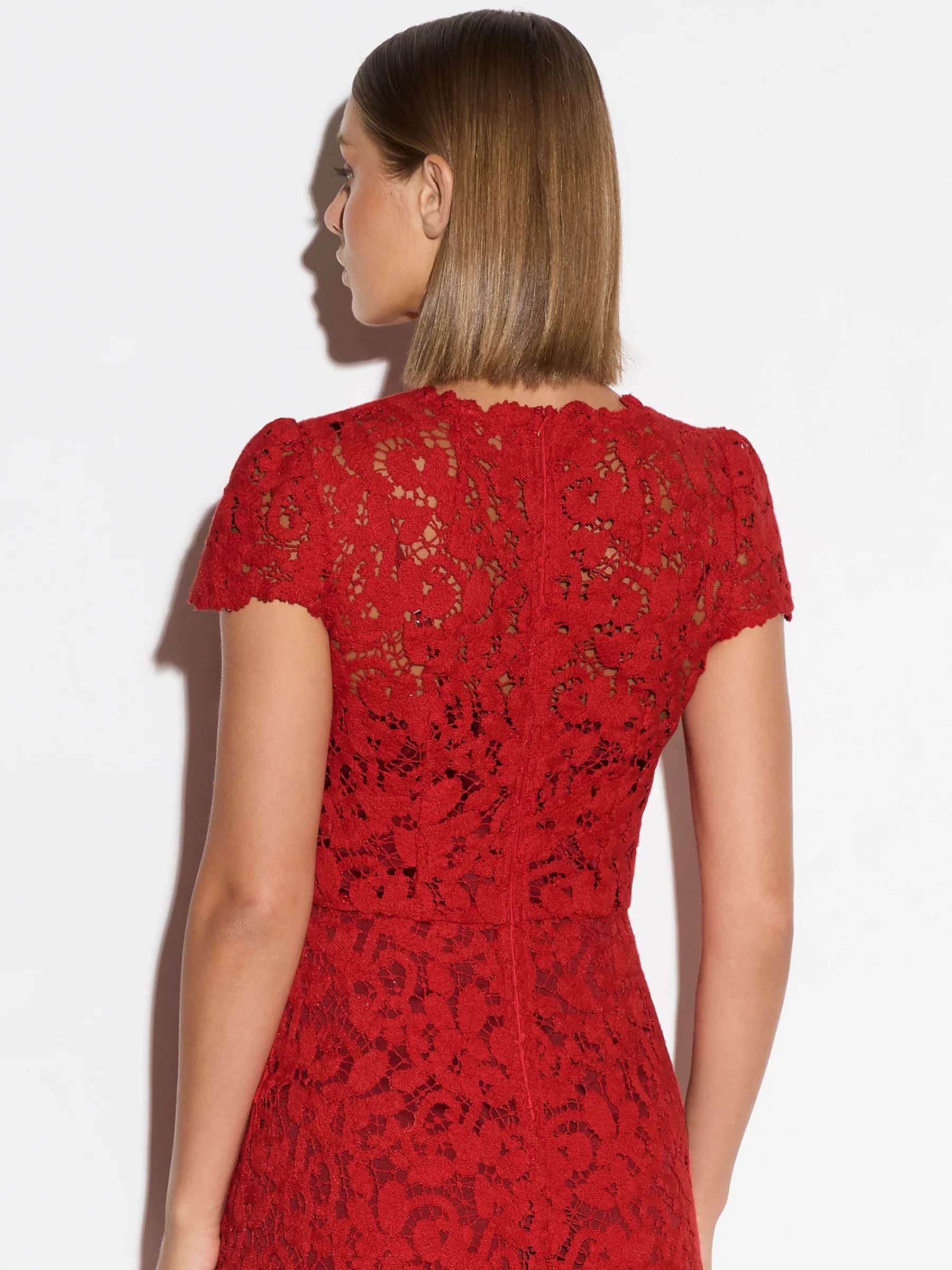 Moss And Spy Cherie Cap Sleeve Dress - Image 6