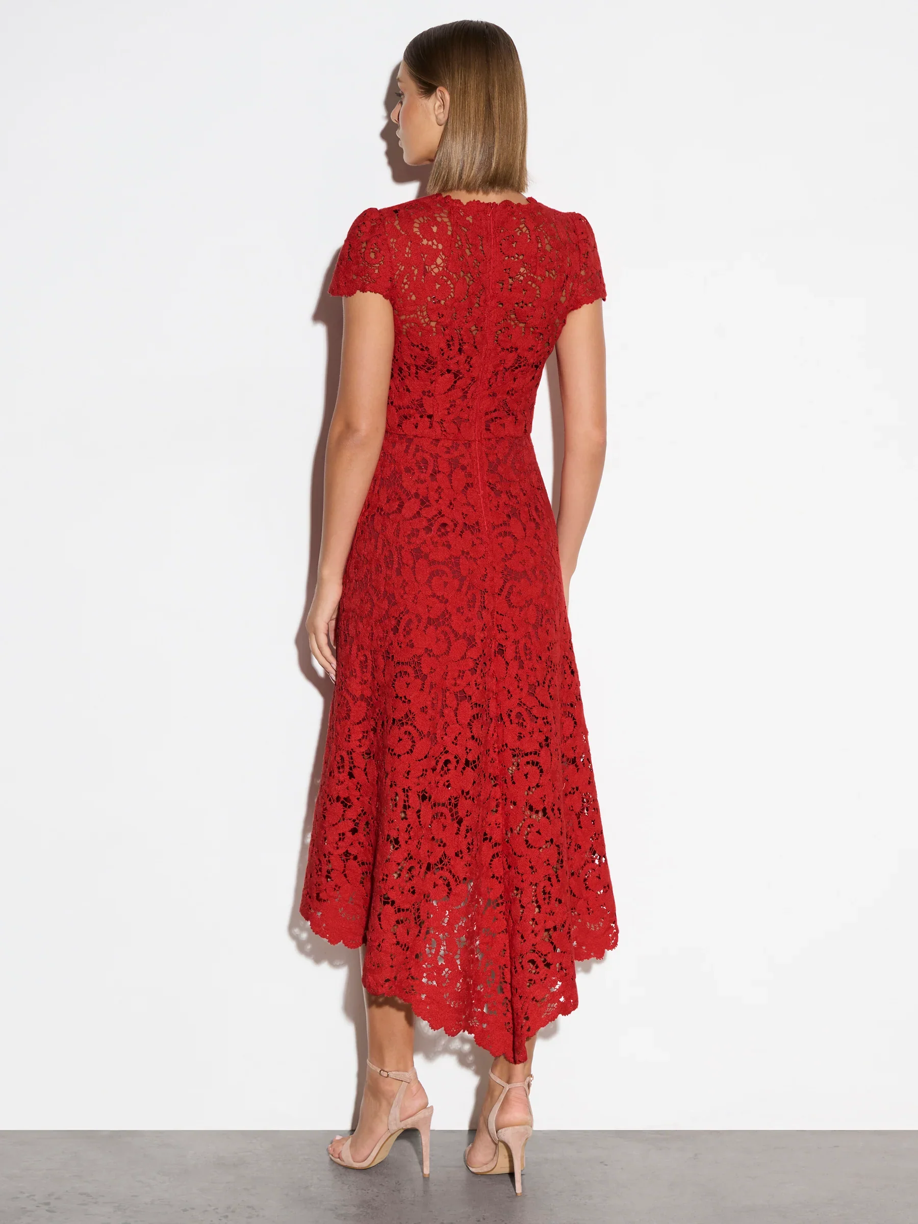 Moss And Spy Cherie Cap Sleeve Dress - Image 8