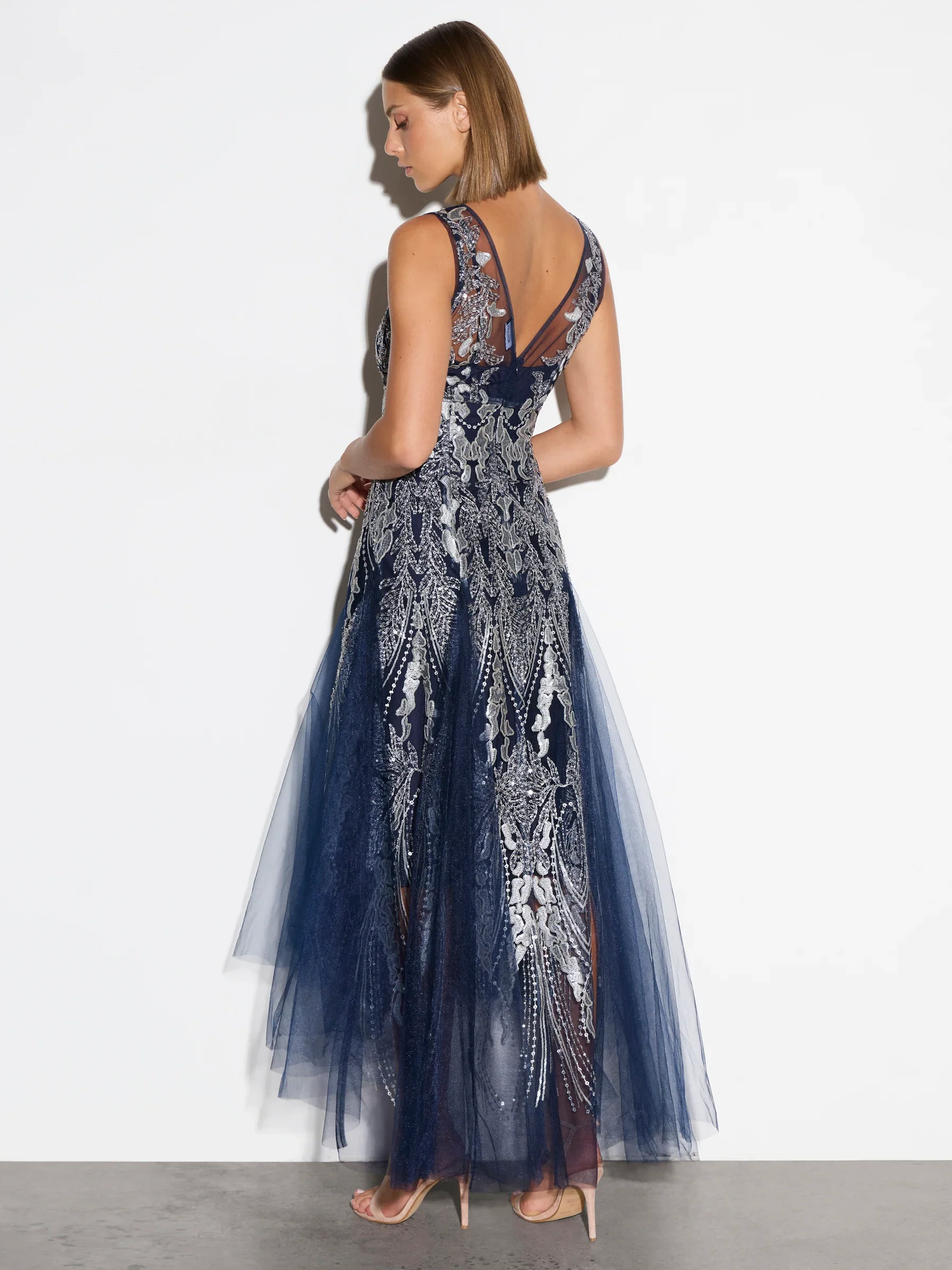 Moss And Spy Francesca Sleeveless Gown - Image 2