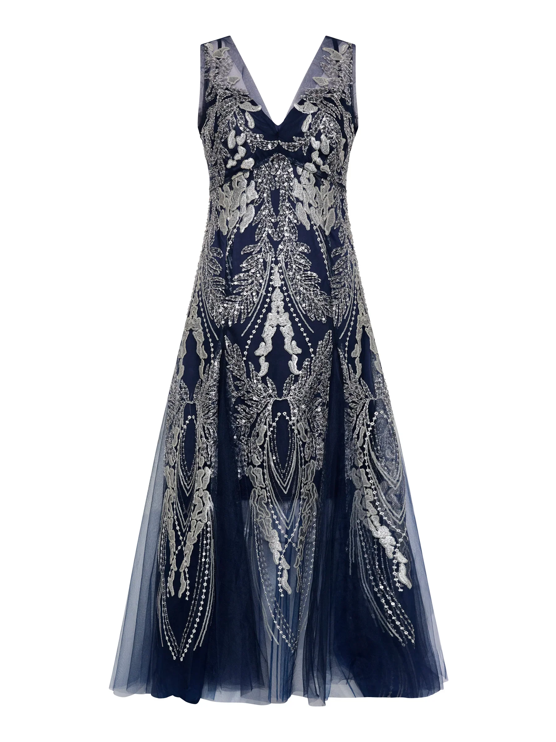 Moss And Spy Francesca Sleeveless Gown - Image 4