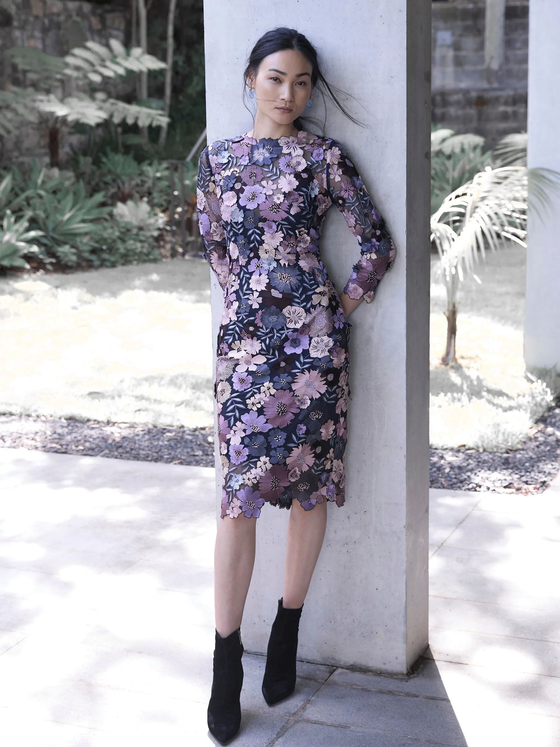 Moss & Autumn Meadow Shift Dress