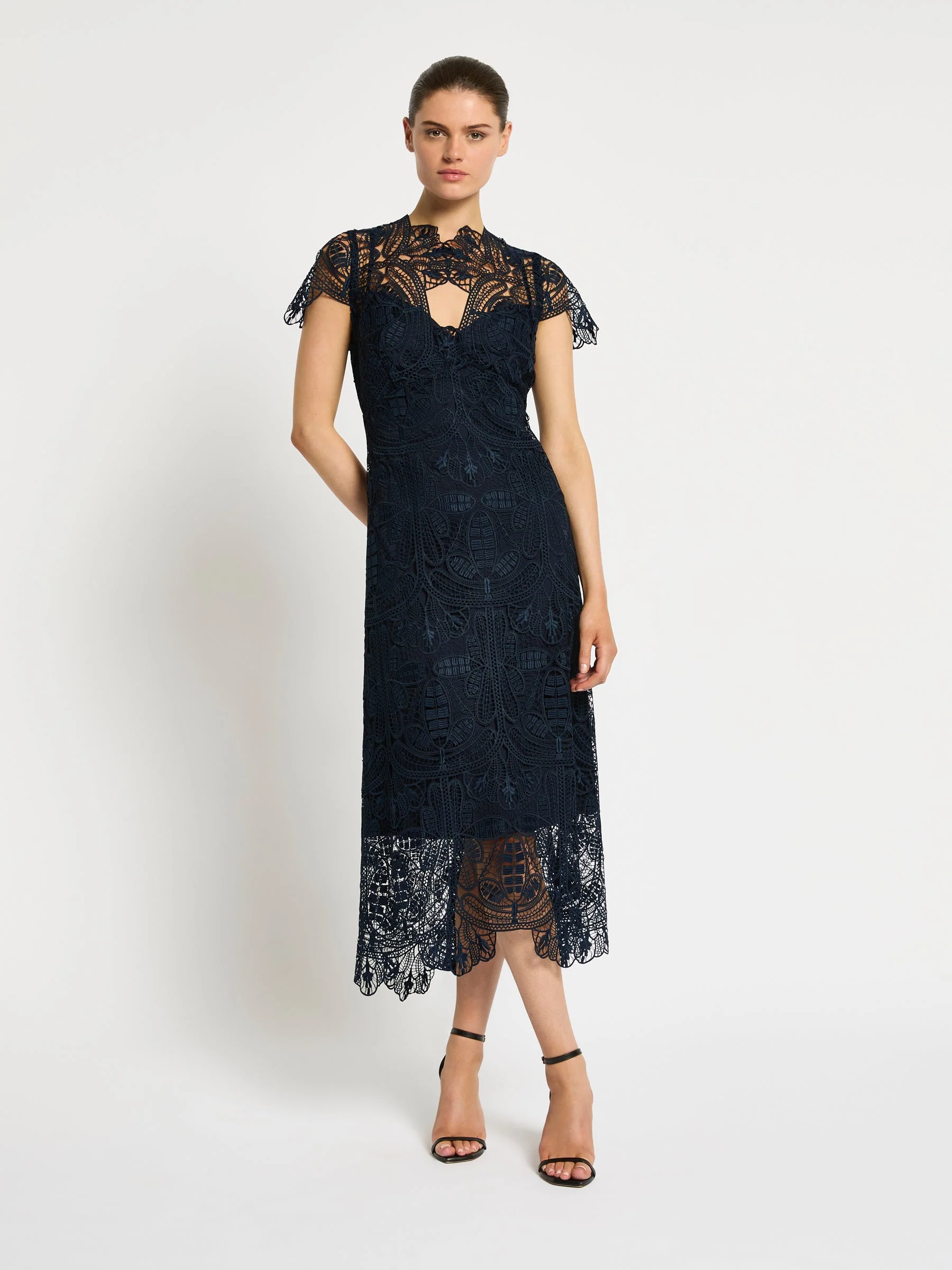 Moss & Spy Elsie Midi Dress - Image 3