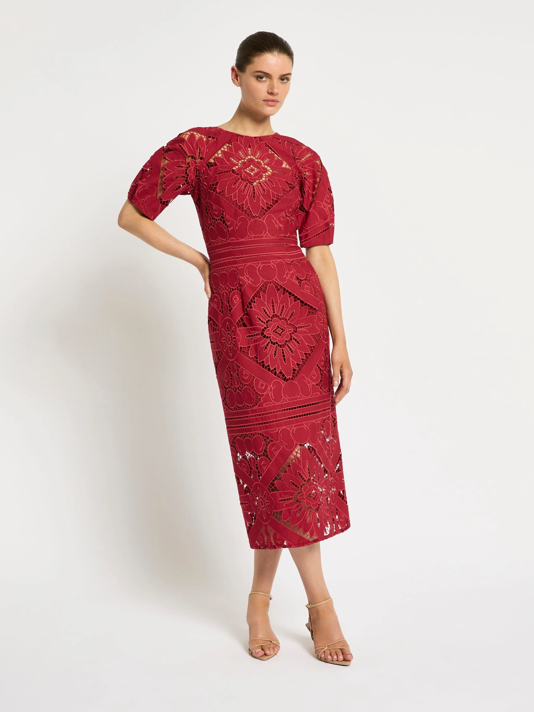 Moss & Spy Lettia Midi Dress - Image 3