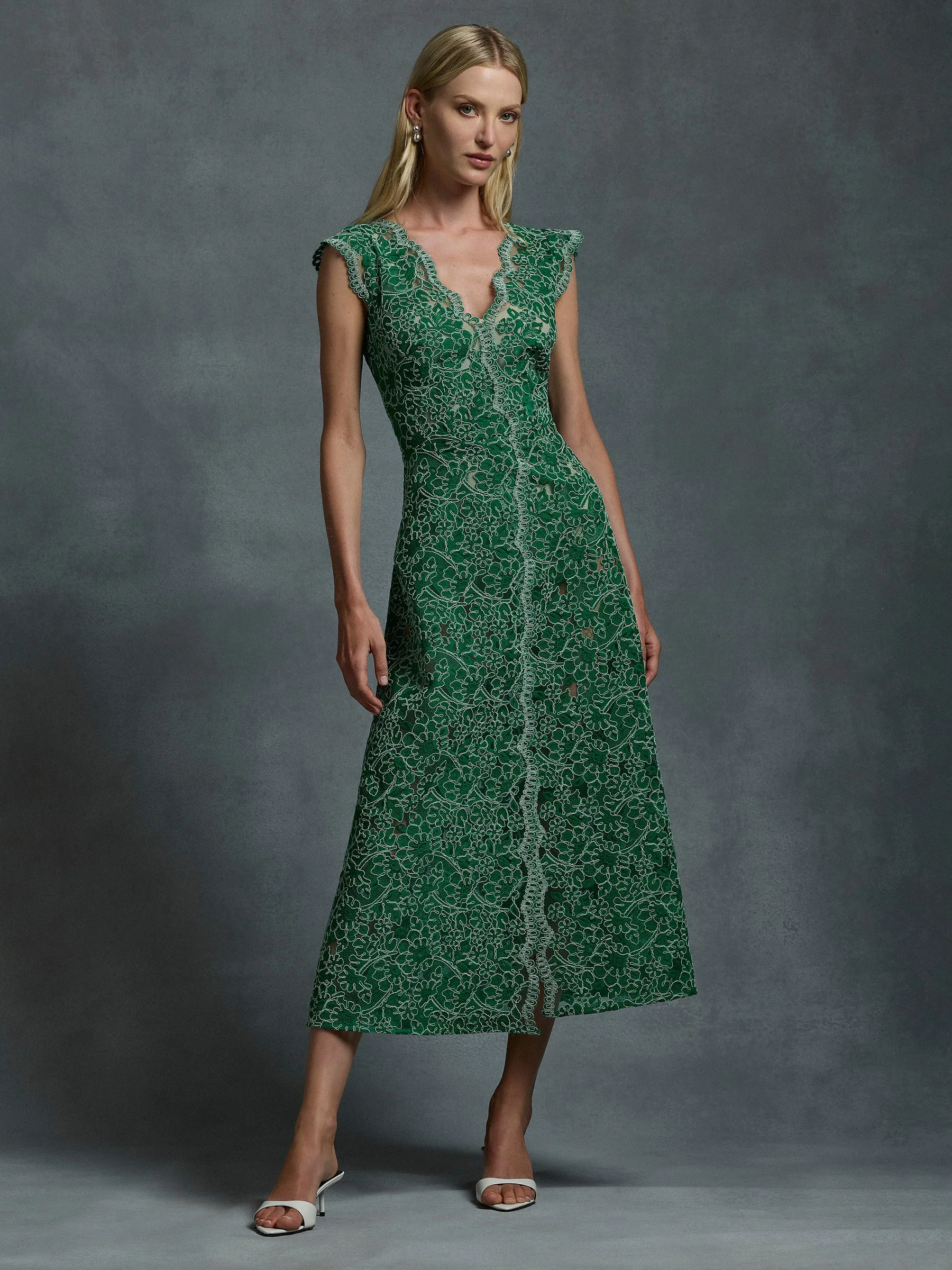 Moss & Spy Lily A Line Dress