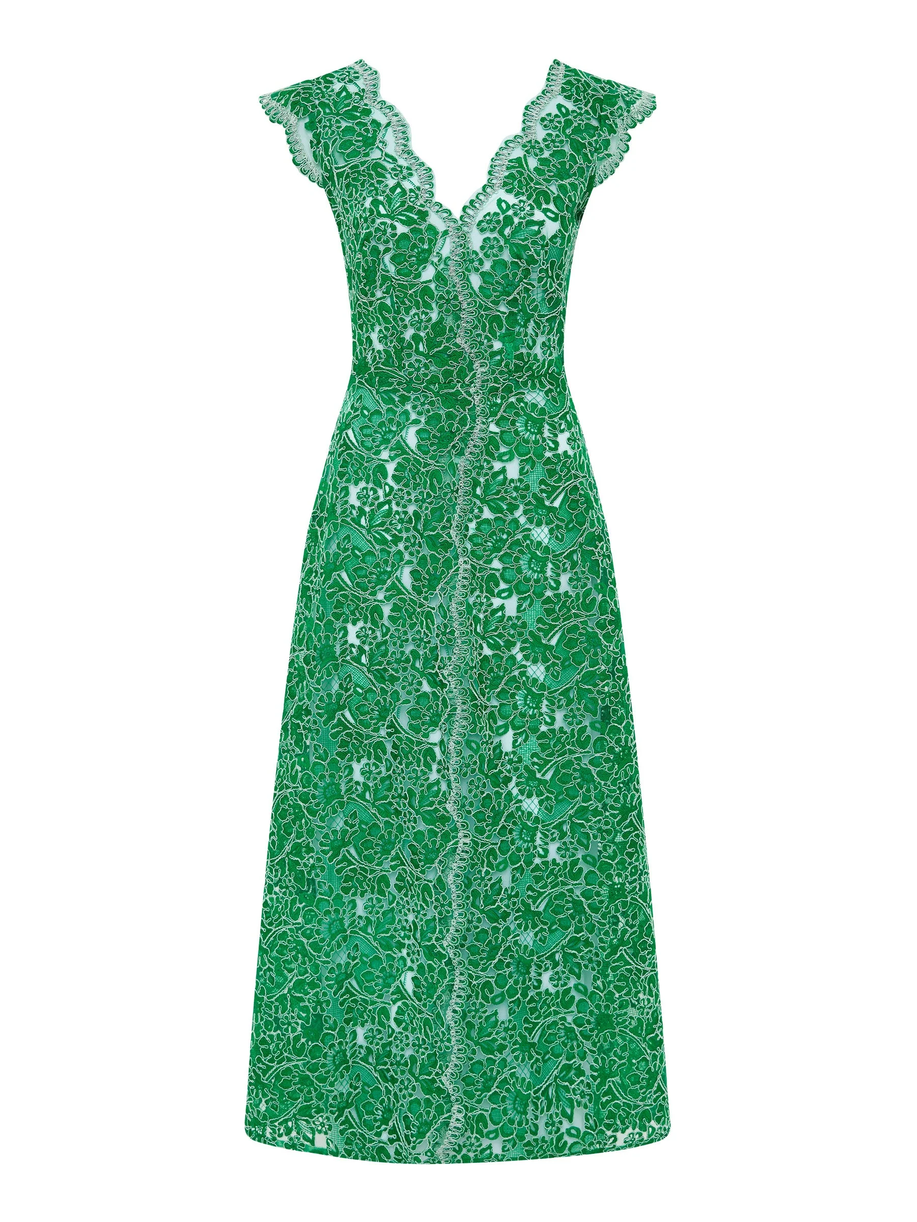 Moss & Spy Lily A Line Dress - Image 5