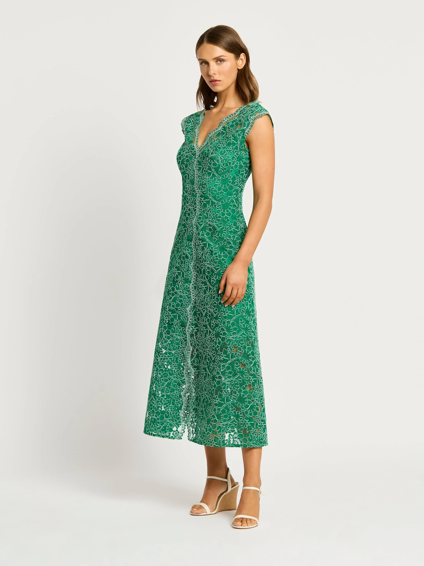 Moss & Spy Lily A Line Dress - Image 6