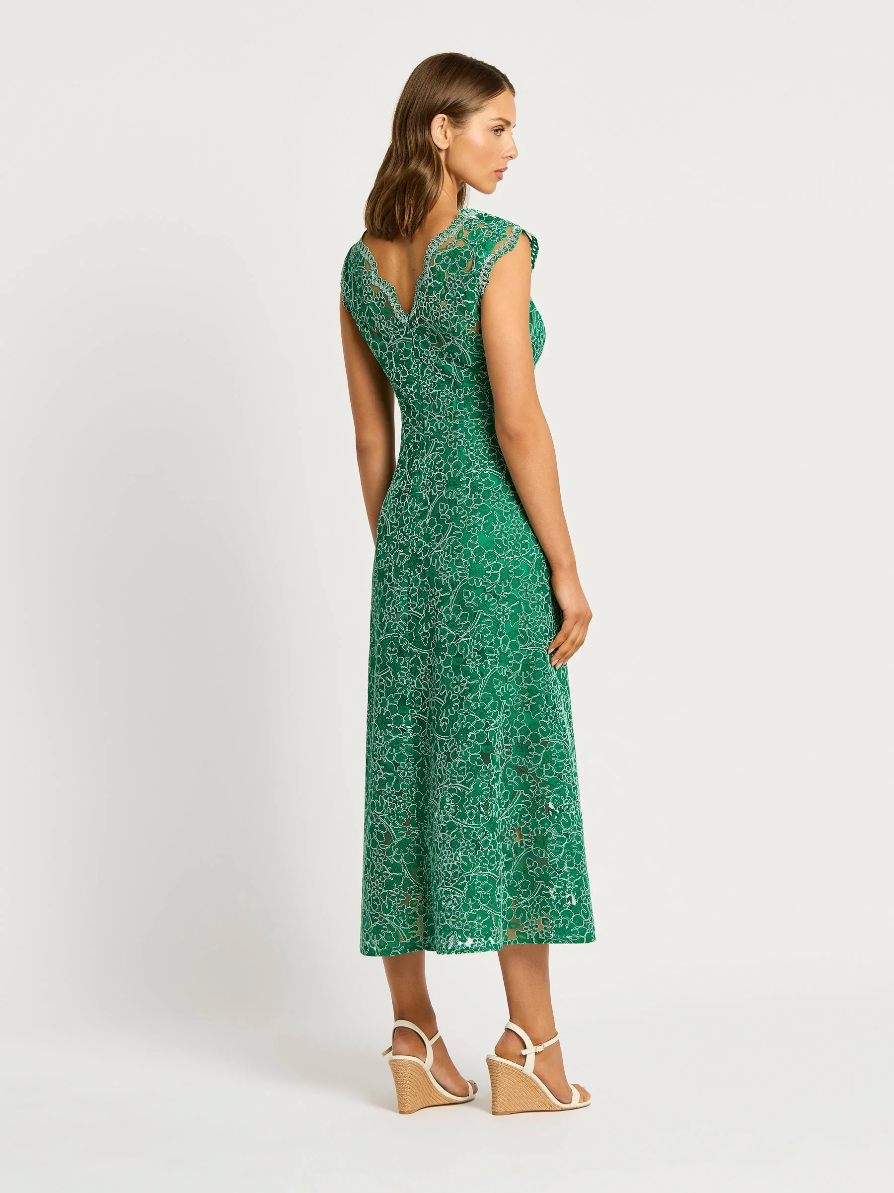 Moss & Spy Lily A Line Dress - Image 7