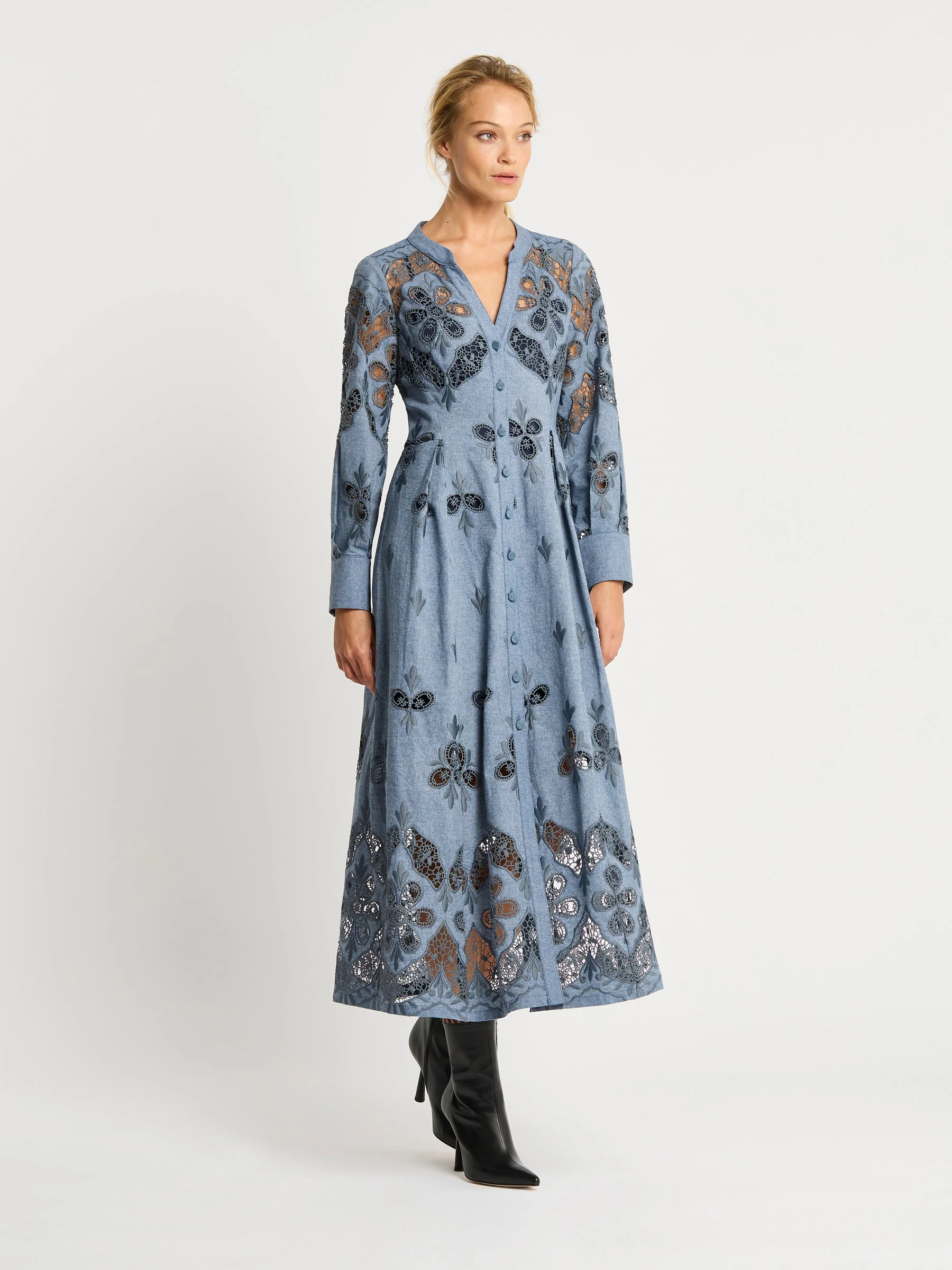 Moss & Spy Marina Shirt Dress - Image 4