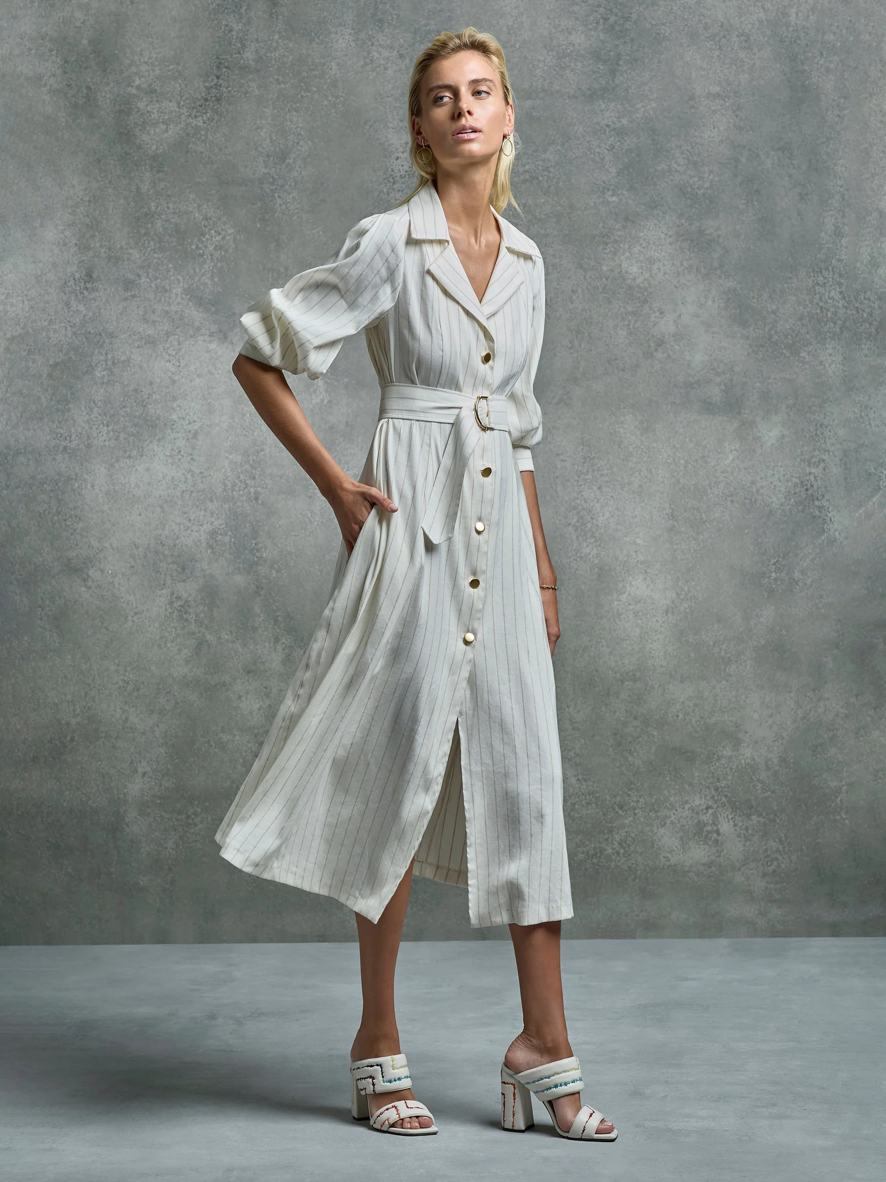 Moss & Spy Monaco Shirt Dress - Image 2