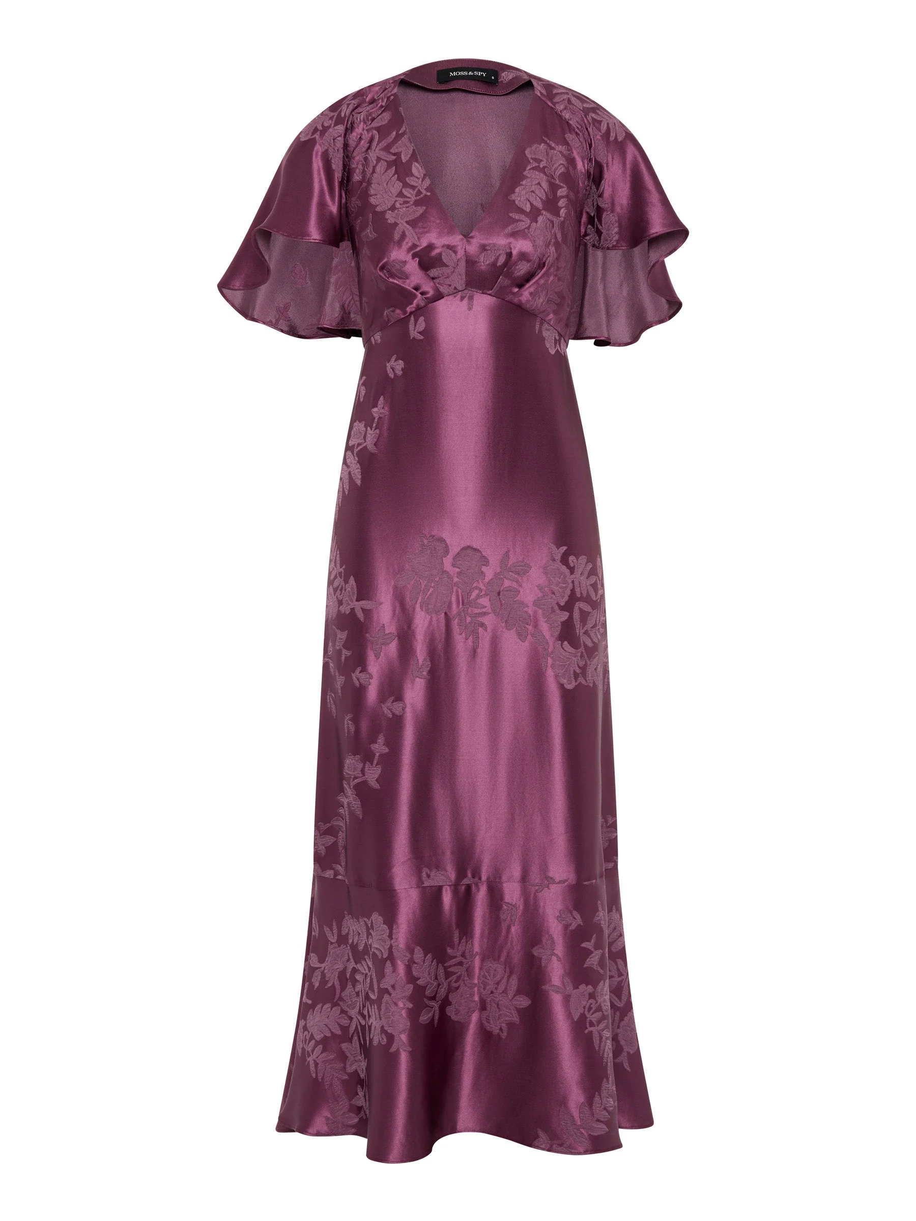 Moss & Spy Primrose V-Neck Dress - Image 2