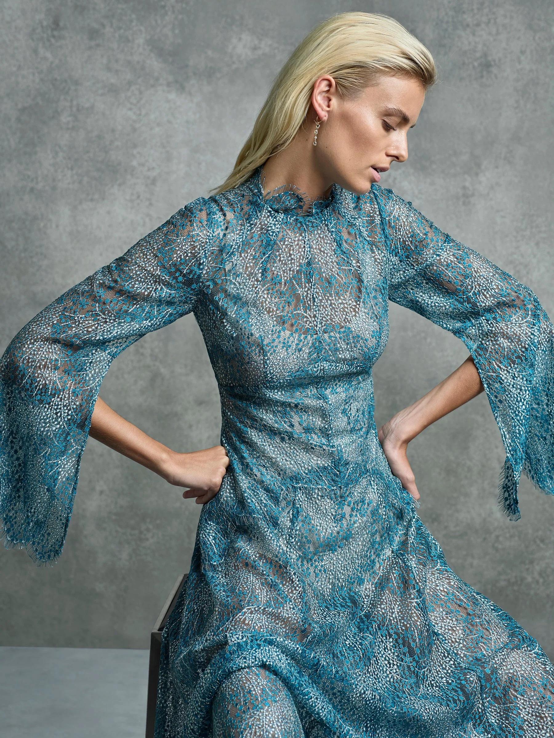 Moss & Spy Saphire Dress - Image 2