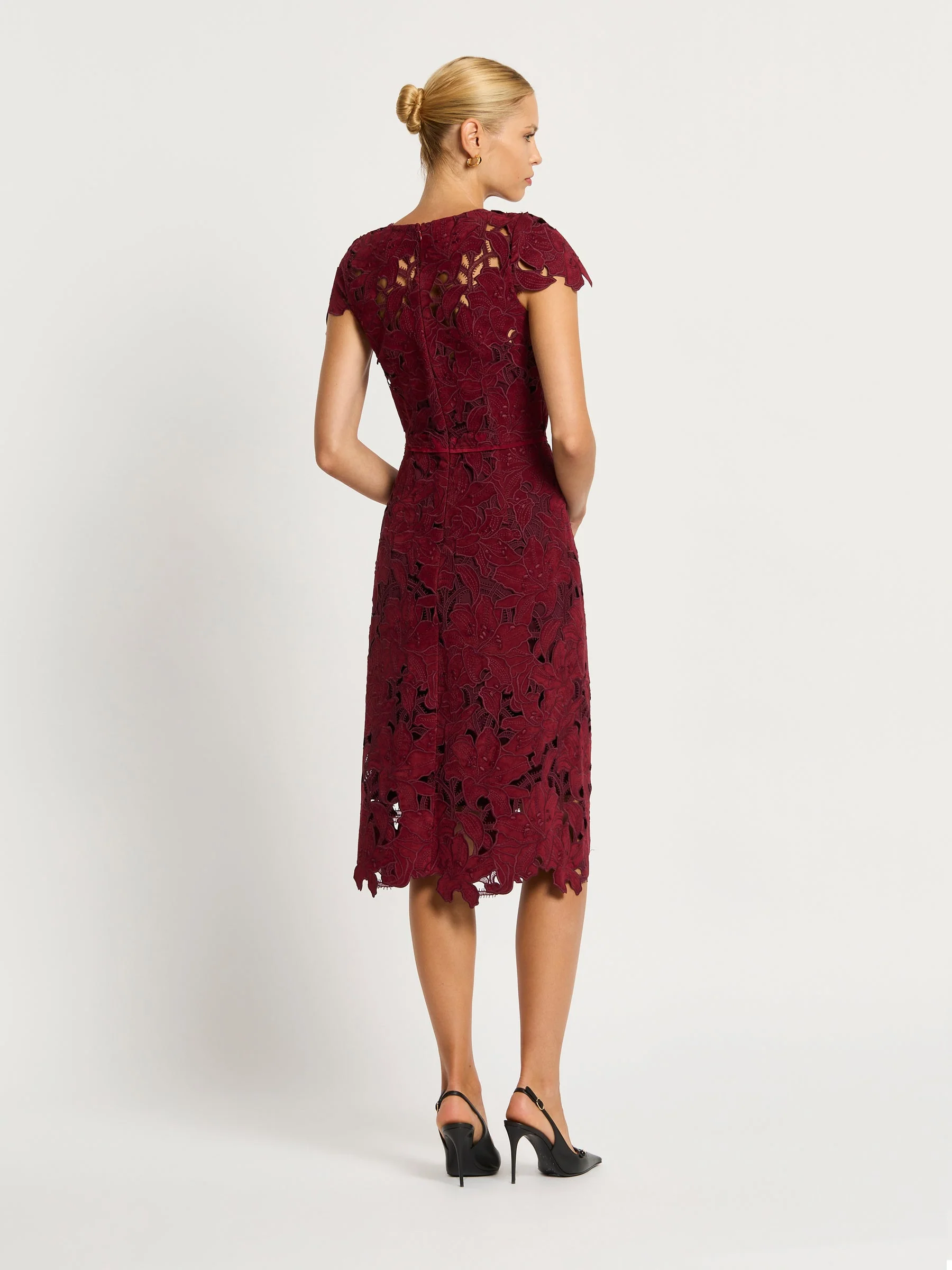 Moss & Spy Scarlett Cap Sleeve Dress - Image 4