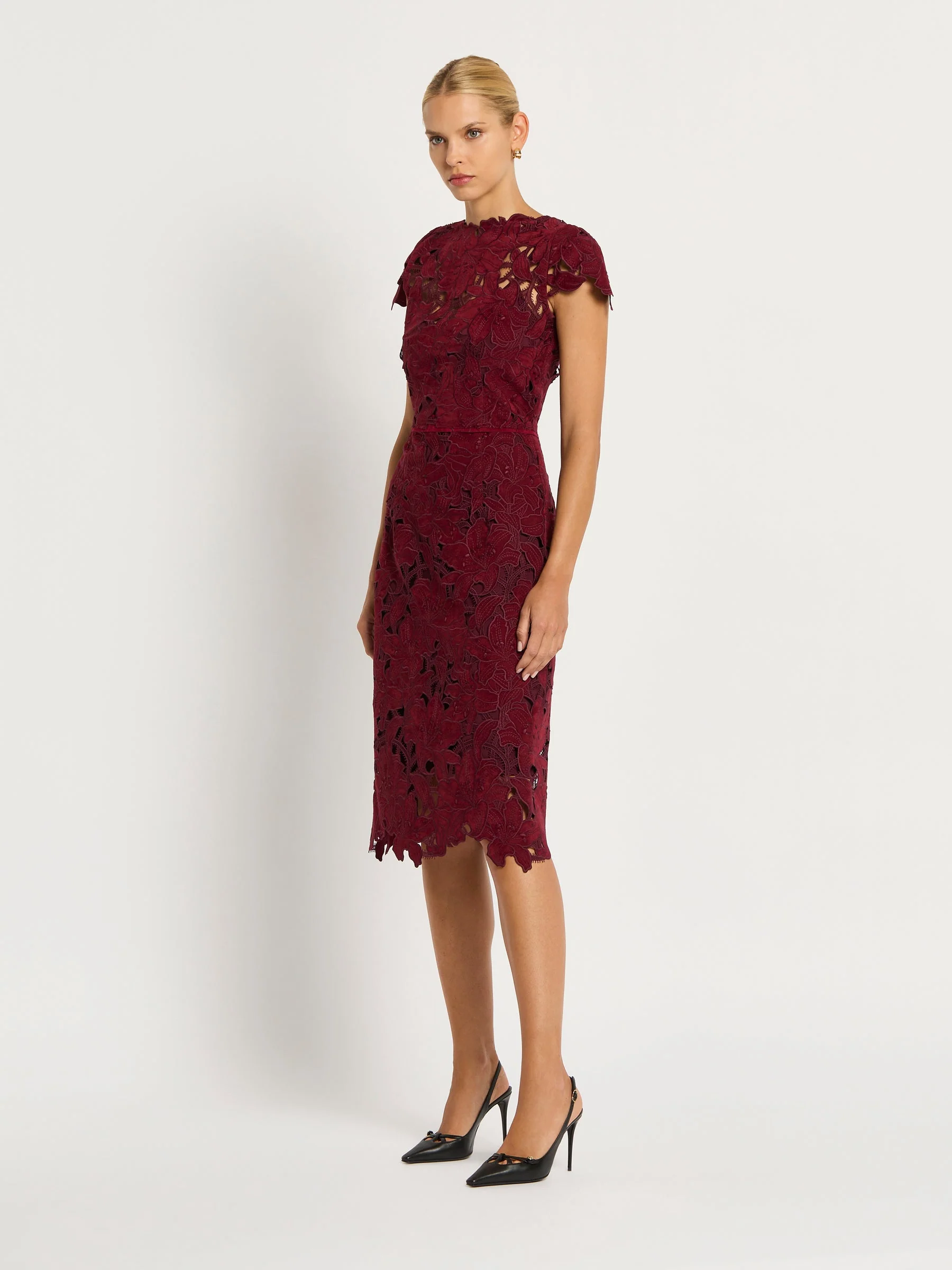 Moss & Spy Scarlett Cap Sleeve Dress - Image 6