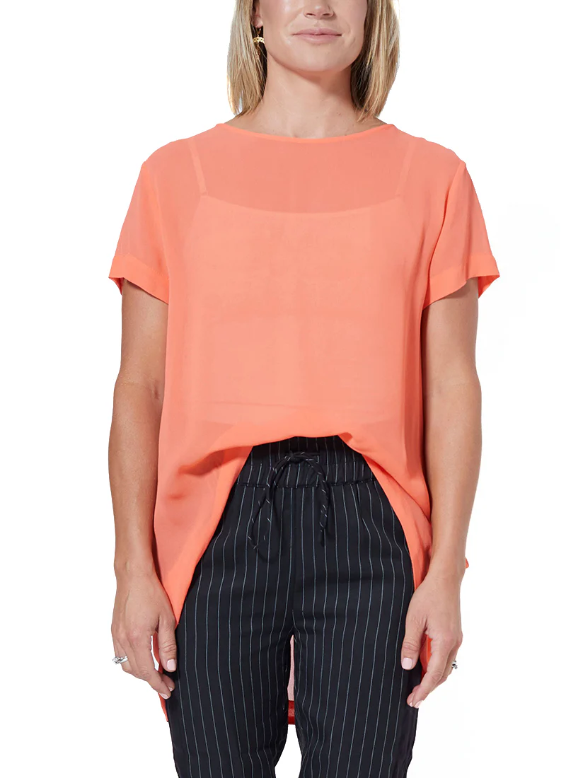 Moss Vespa Top - Coral