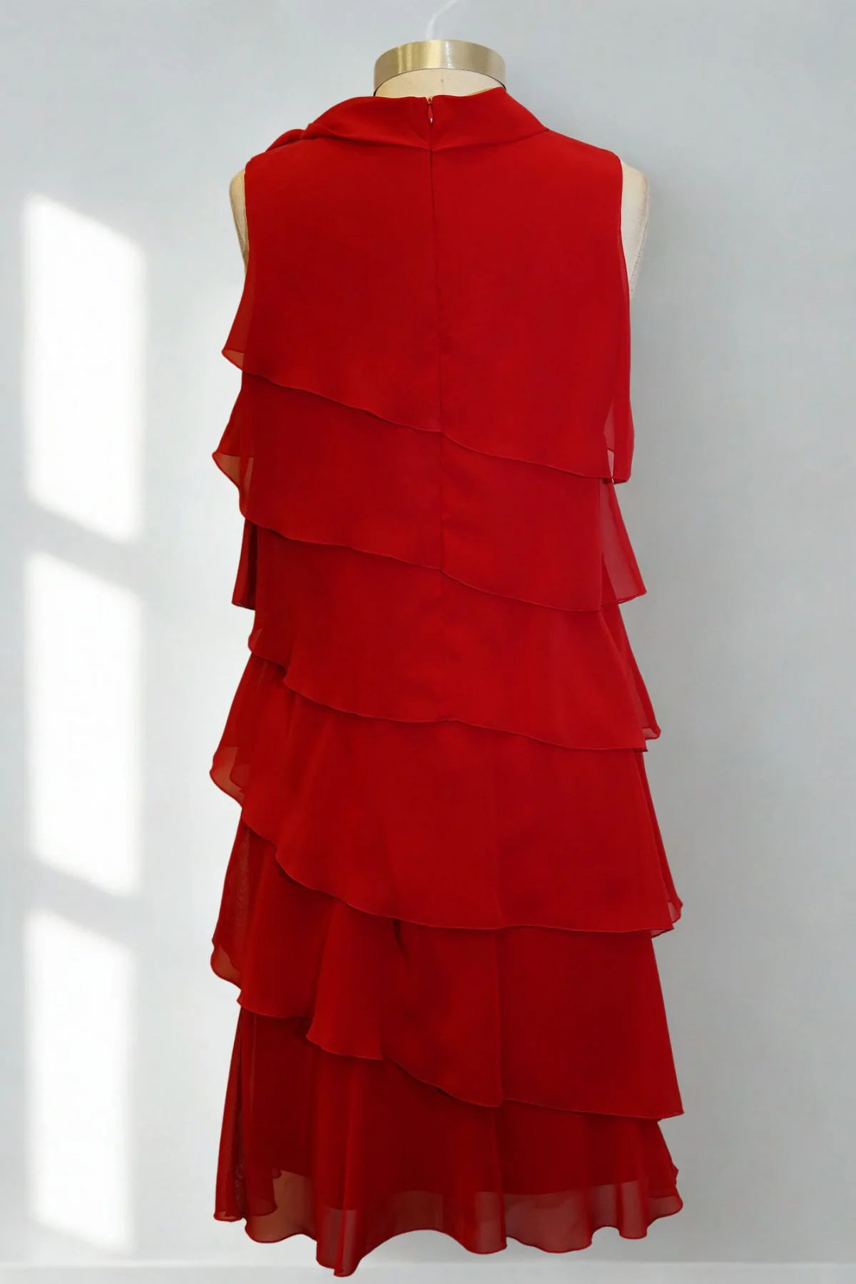 Mr K Asymmetric Layered Midi Dress - Image 2