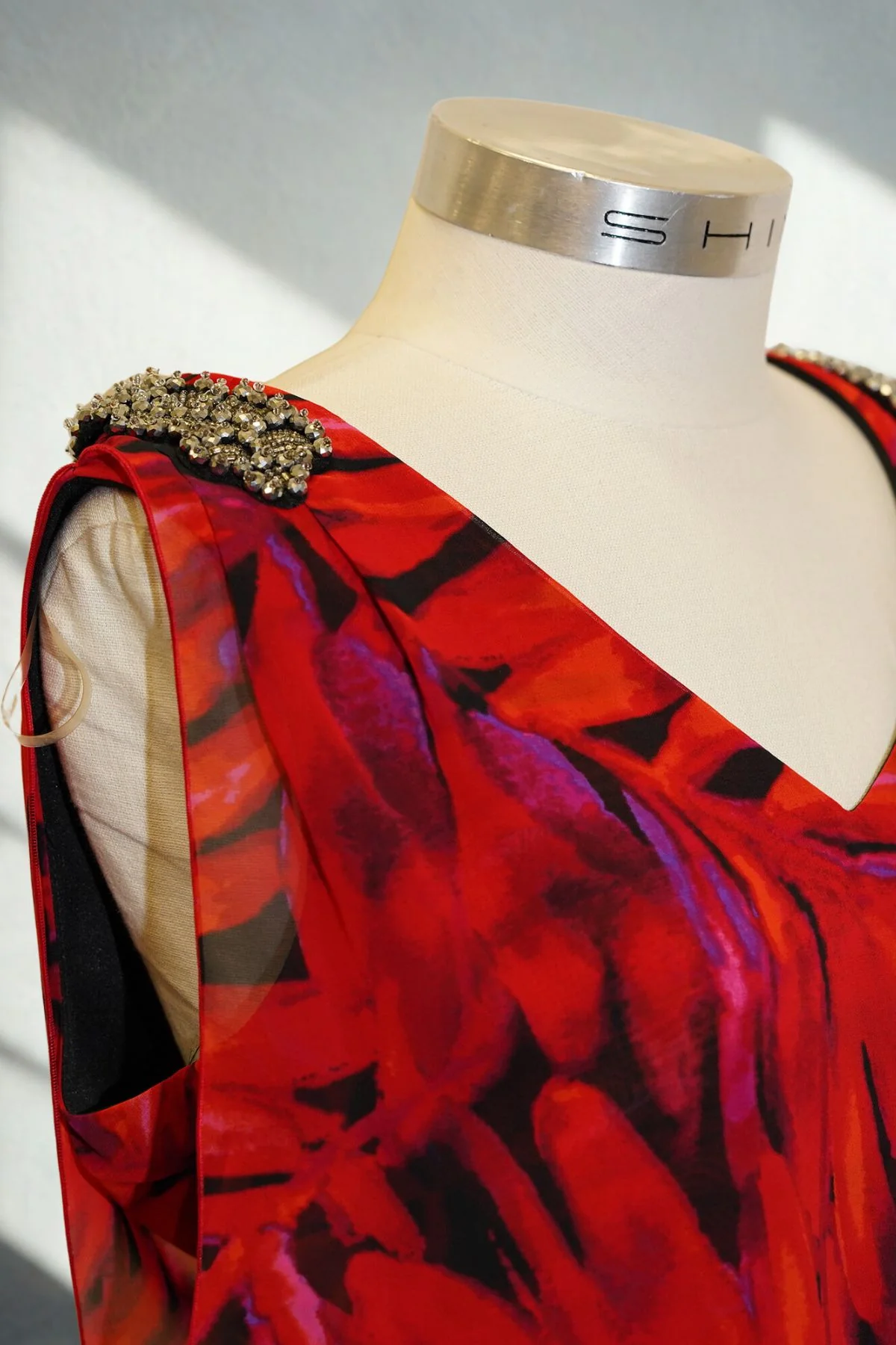 Mr K Beaded Midi Dress - Image 2
