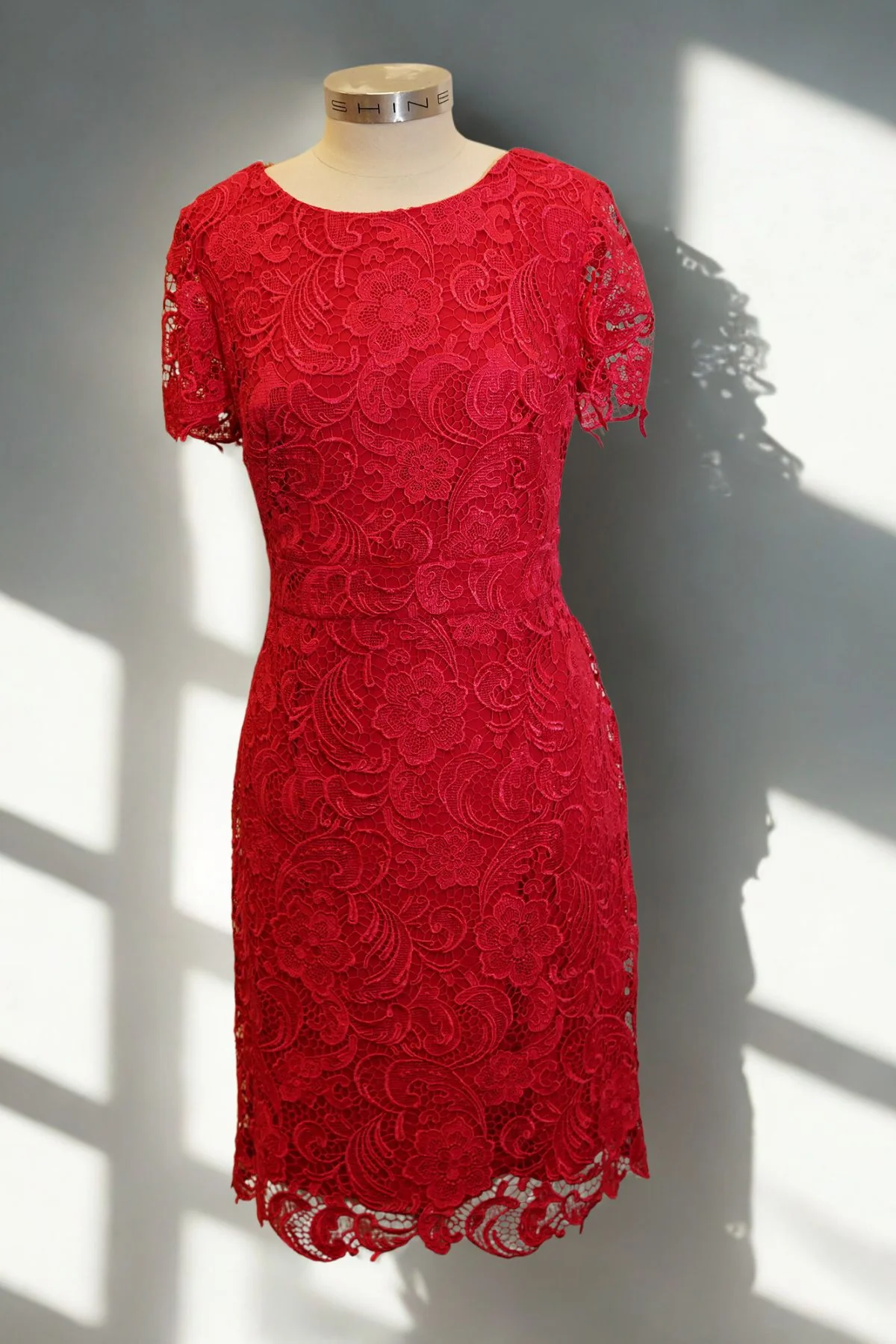 Mr K Bloom Embroidered Midi Dress