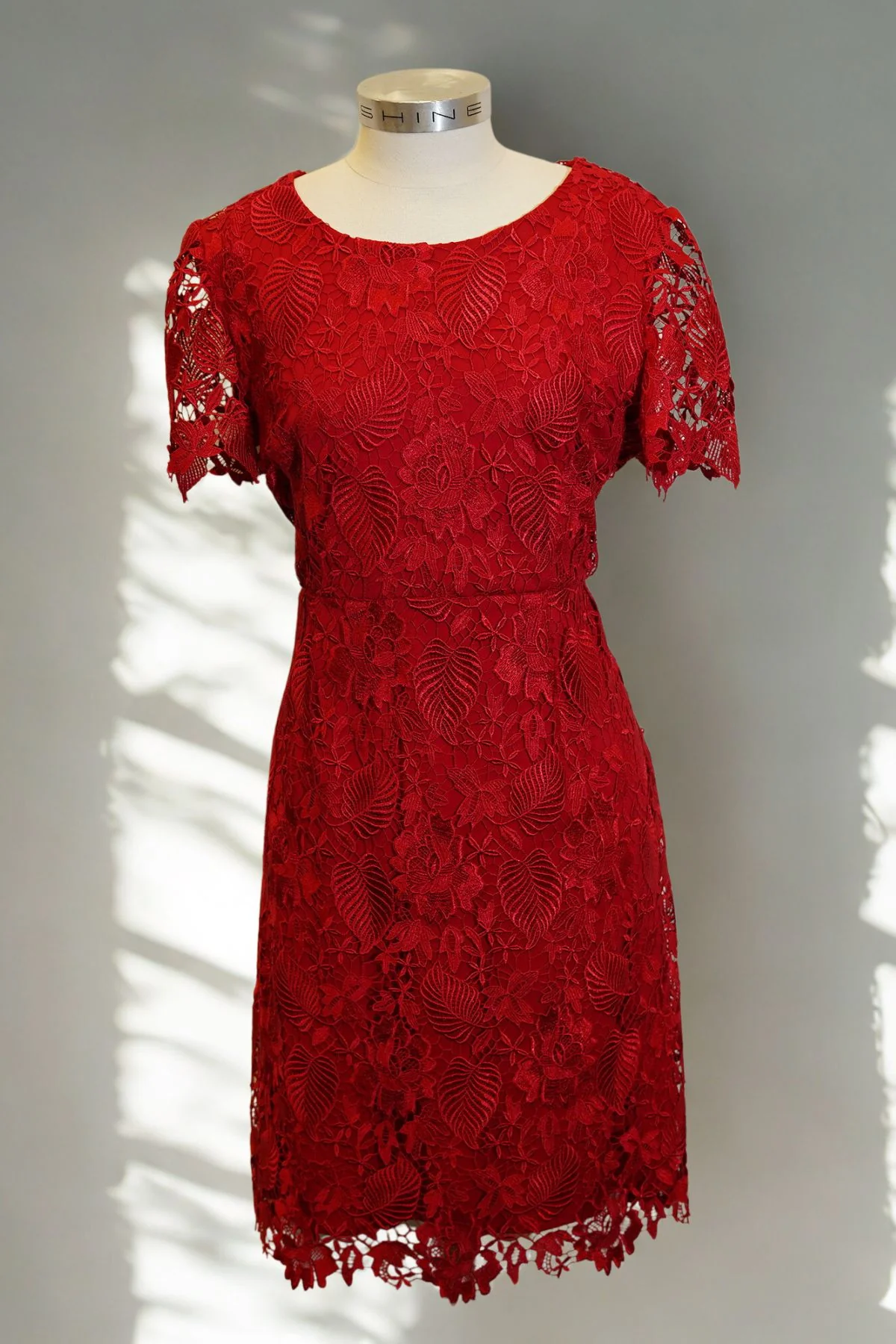 Mr K Event Bloom Embroidered Midi Dress