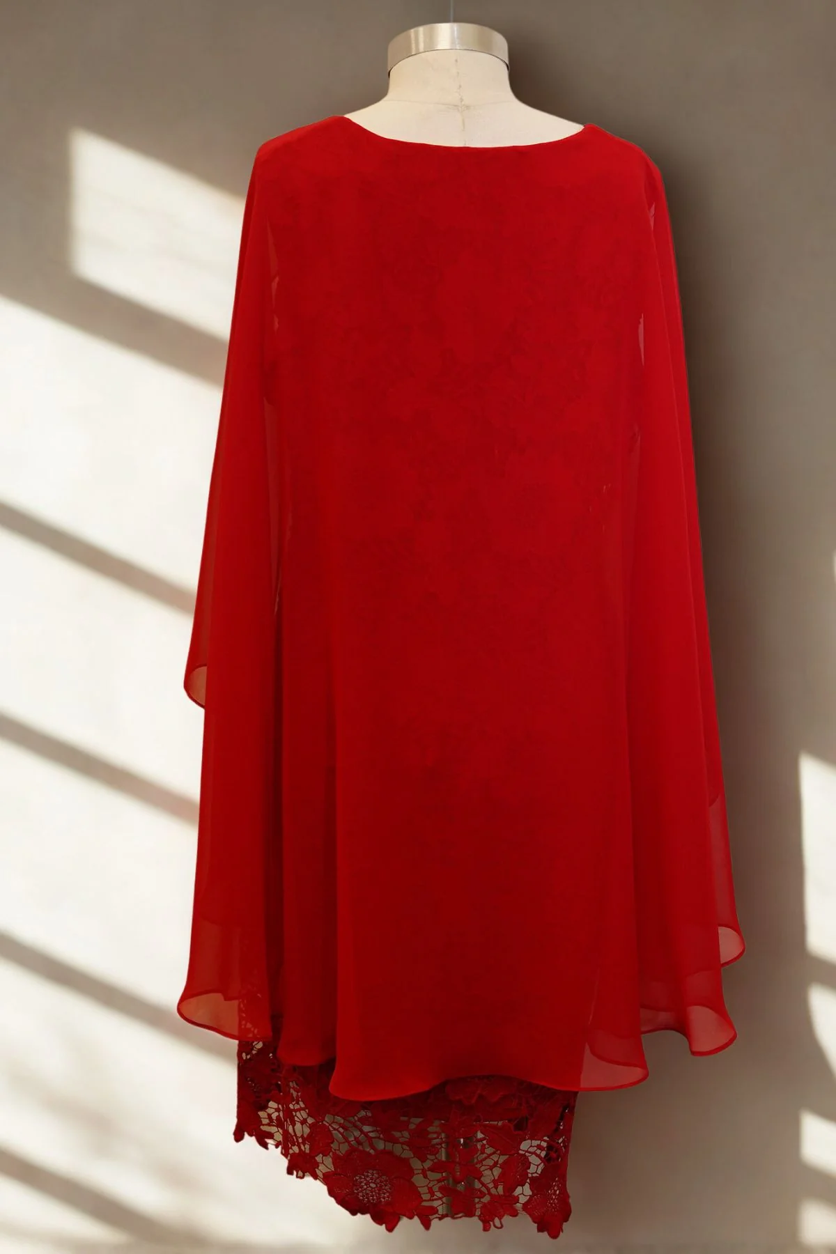 Mr K Event Majesty Cape Midi Dress - Image 2