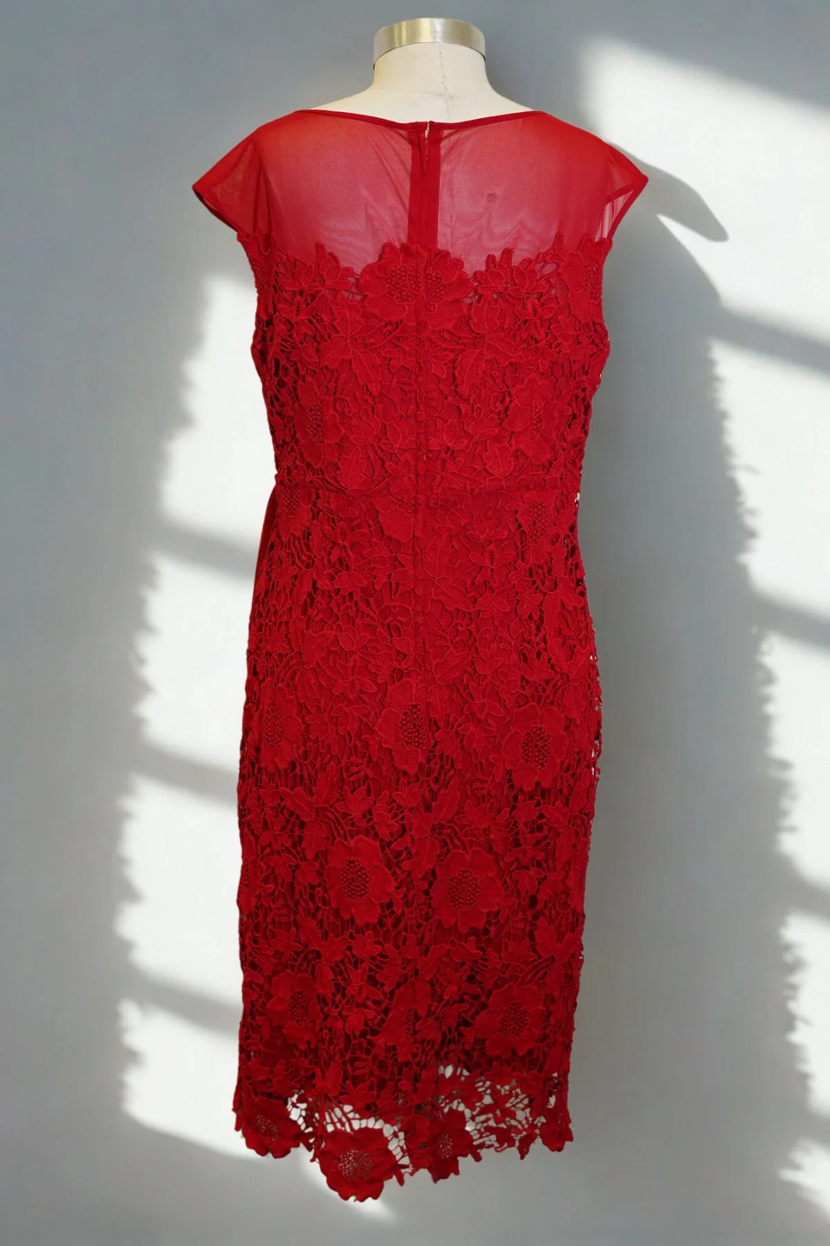 Mr K Event Midi Lace Overlay Dress - Image 2