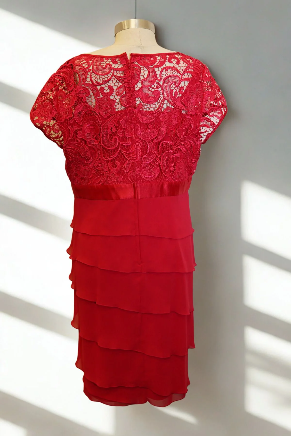 Mr K Fuchsia Radiance Draped Midi Dress - Image 2