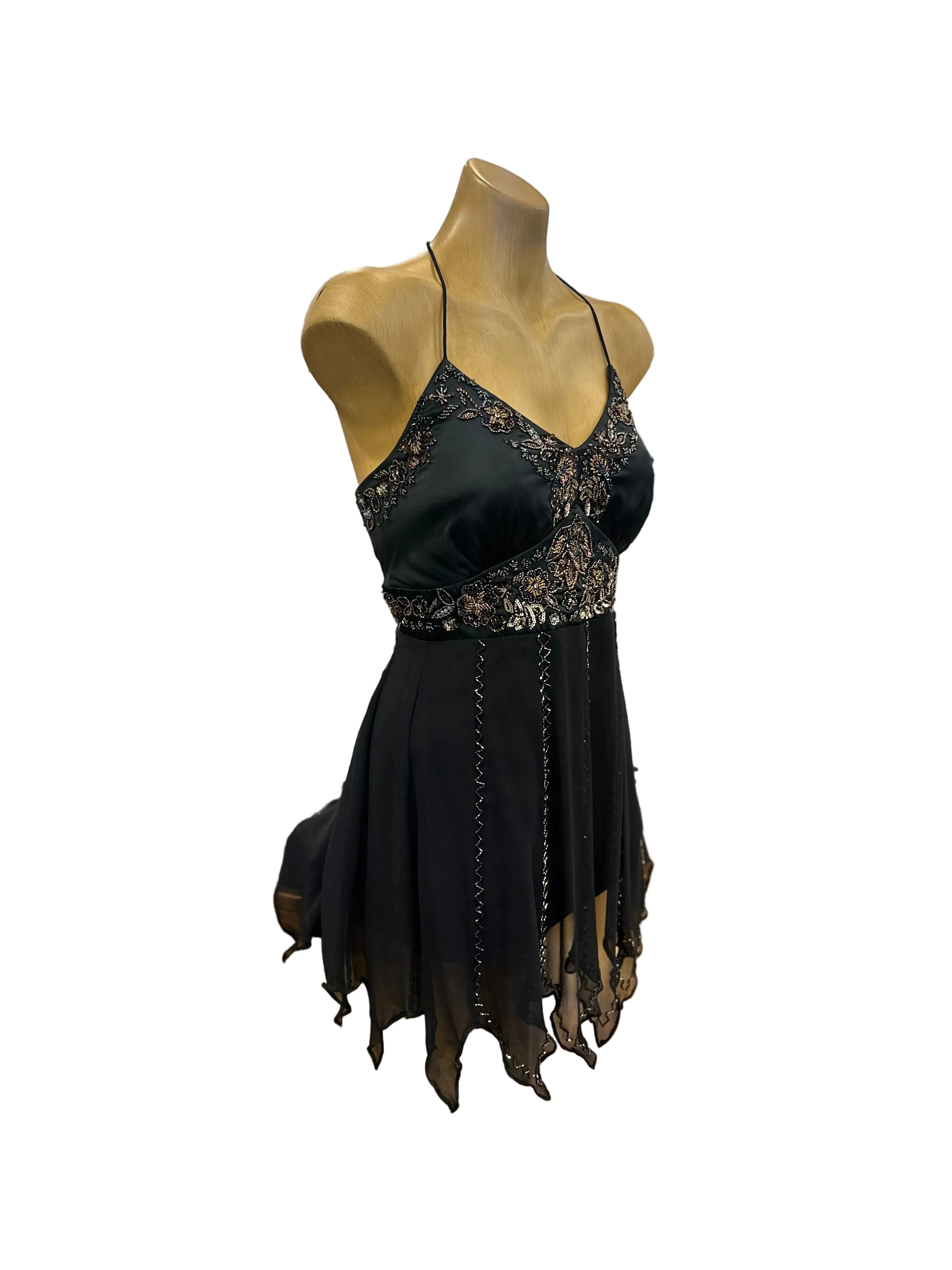 Mr K Silk Beaded Halter Top - Image 6