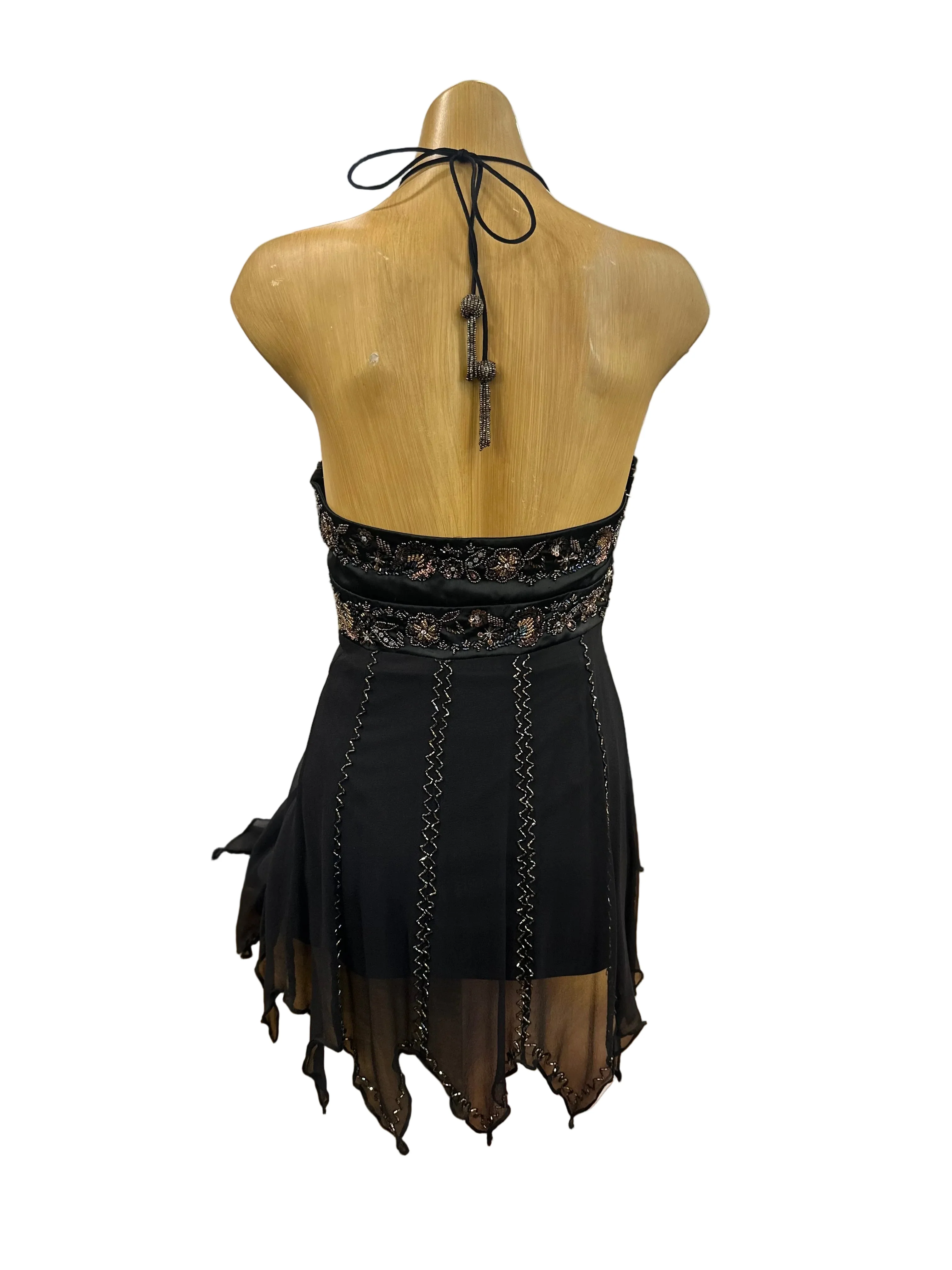 Mr K Silk Beaded Halter Top - Image 8