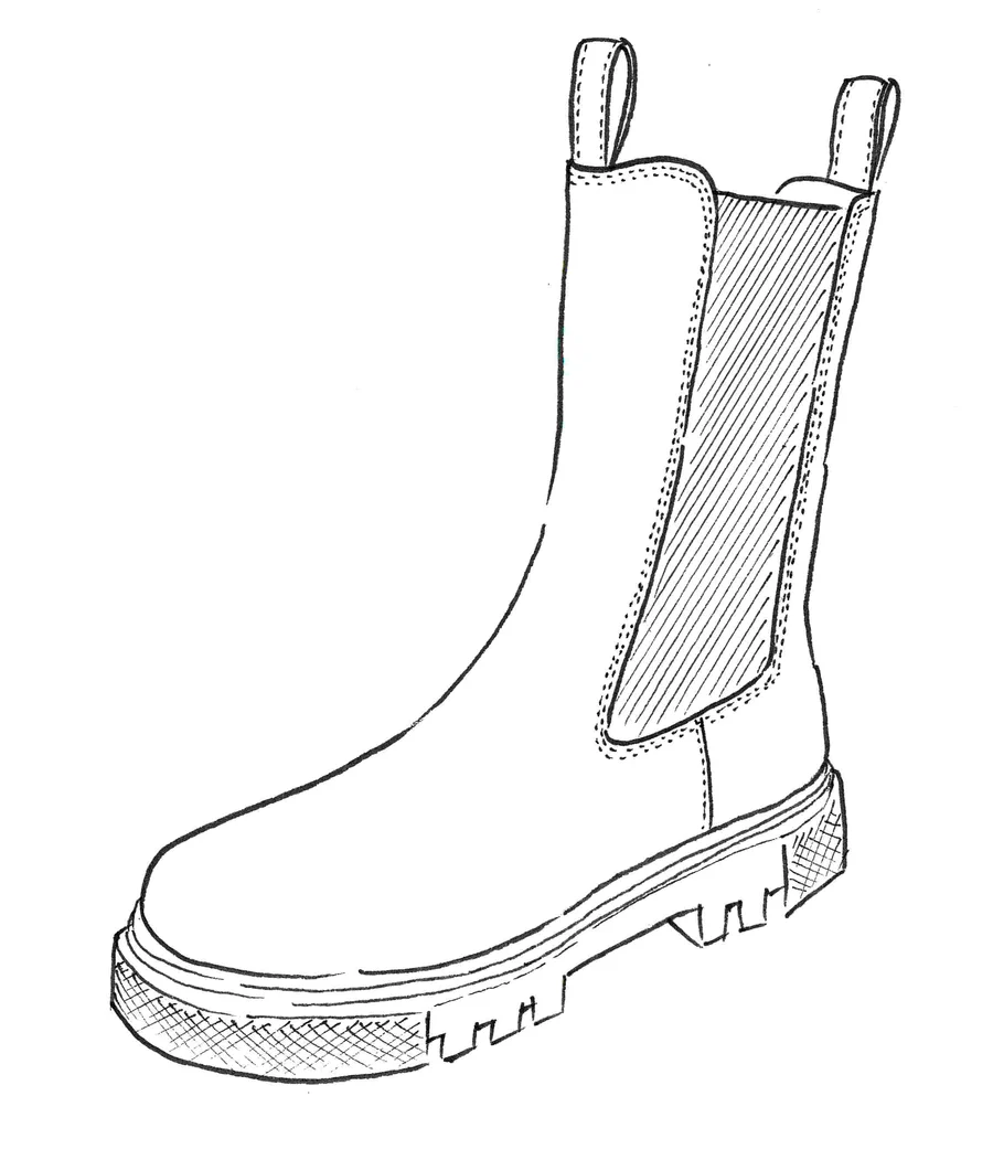 Paula Ryan Drake Boot - Black - Image 4