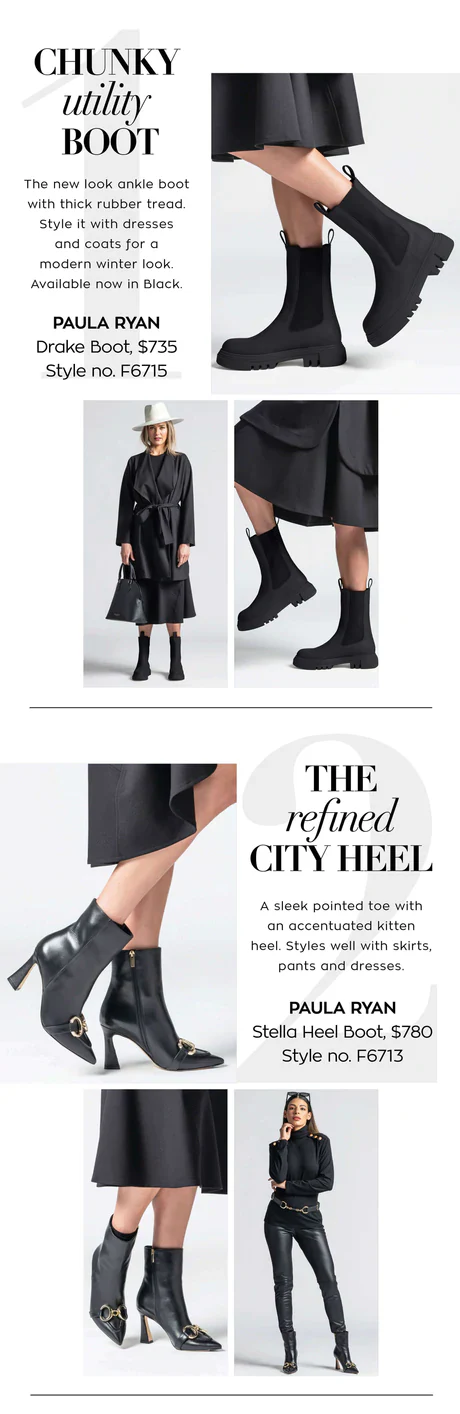 Paula Ryan Drake Boot - Black - Image 5