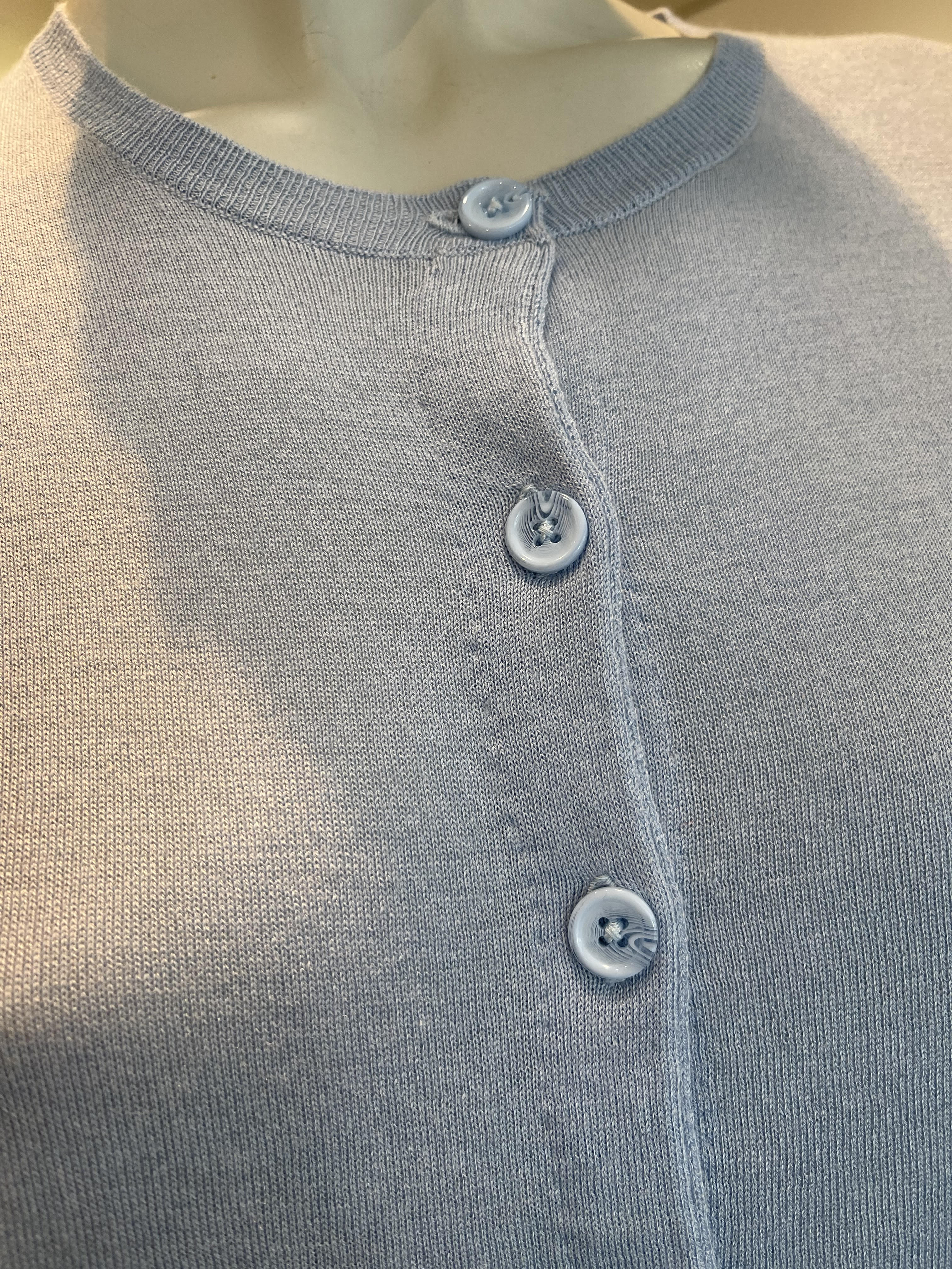 Nineteen/46 Dream Cardi - Cornflower Blue - Image 3