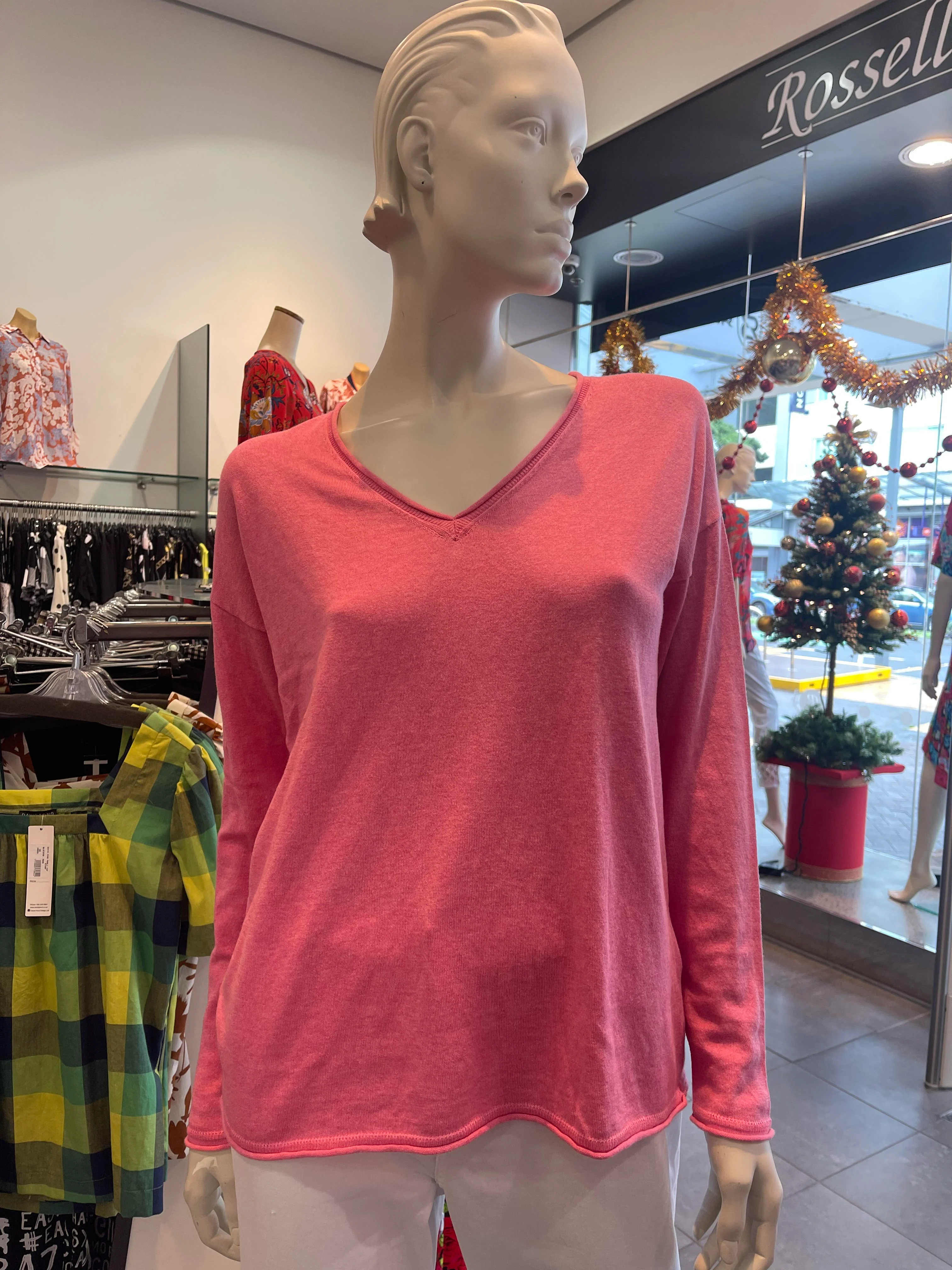 Nineteen/46 Sunrise Sweater - Blossom Pink - Image 3