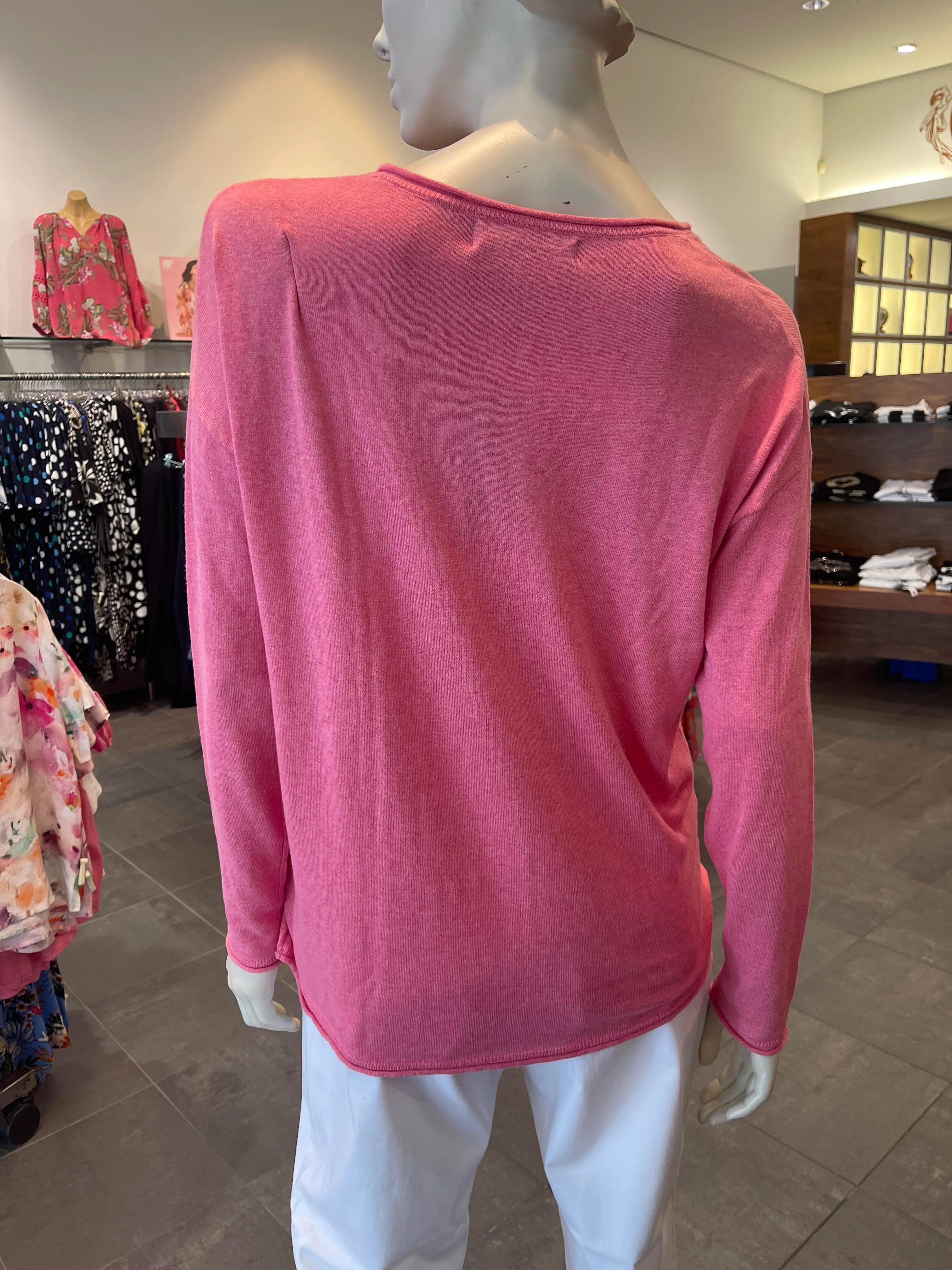 Nineteen/46 Sunrise Sweater - Blossom Pink - Image 4