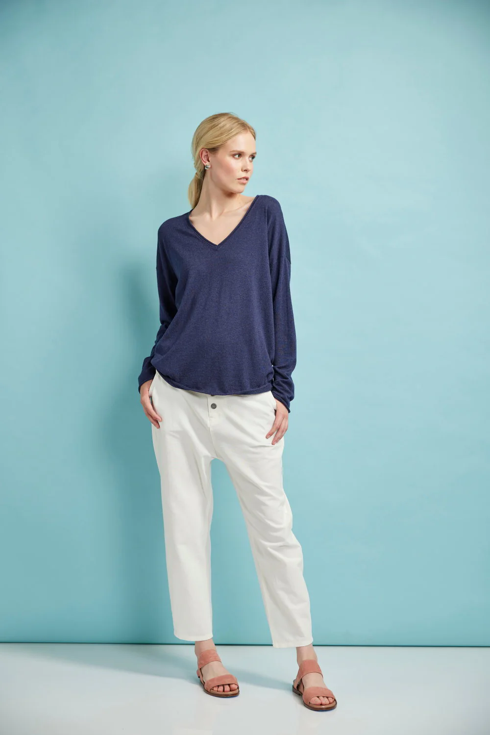Nineteen/46 Sunrise Sweater - Blossom Pink - Image 6