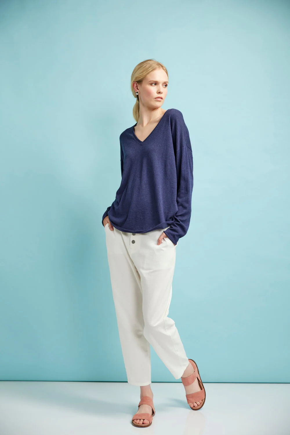 Nineteen/46 Sunrise Sweater - Blossom Pink - Image 7