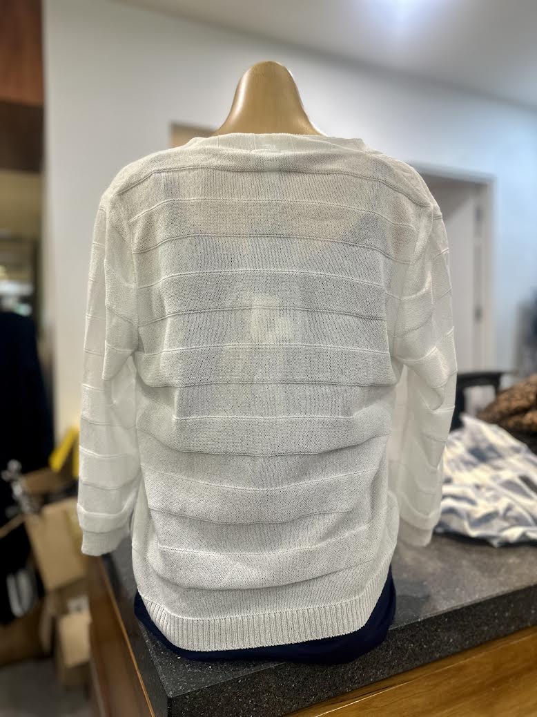Optimum Bow Cardi - White - Image 3