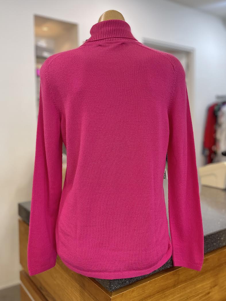 Optimum Merino Classic Polo - Pink - Image 3