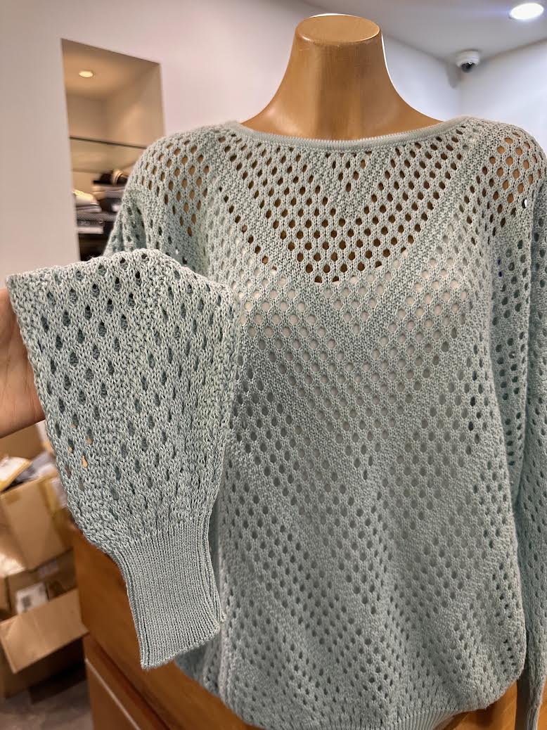 Optimum Mesh Jumper - Aqua - Image 2