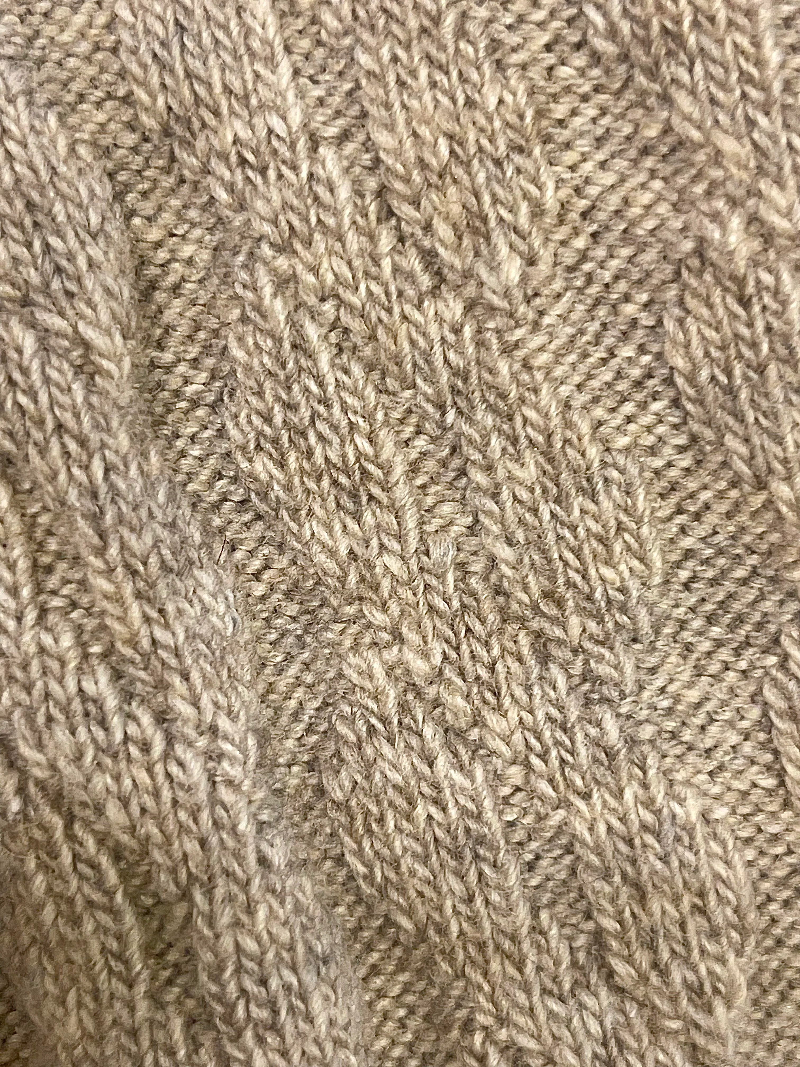 OroBlu Gwen Cashmere Sock - Beige - Image 4