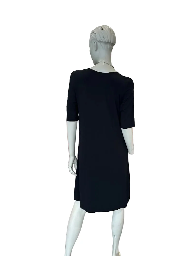 Paula Ryan A-Line Dress - Black - Image 3