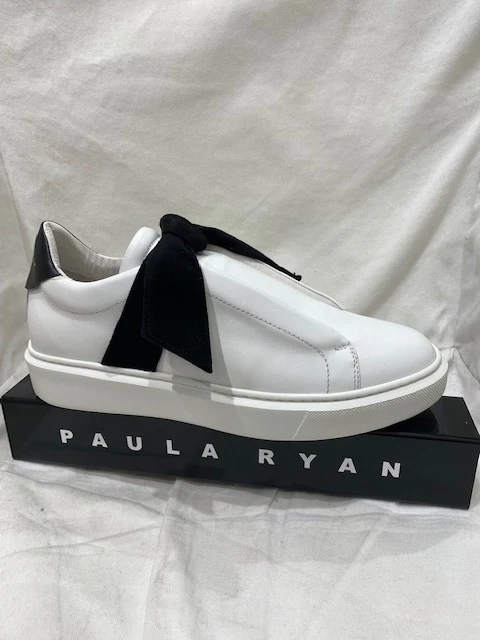 Paula Ryan Bow Suede -