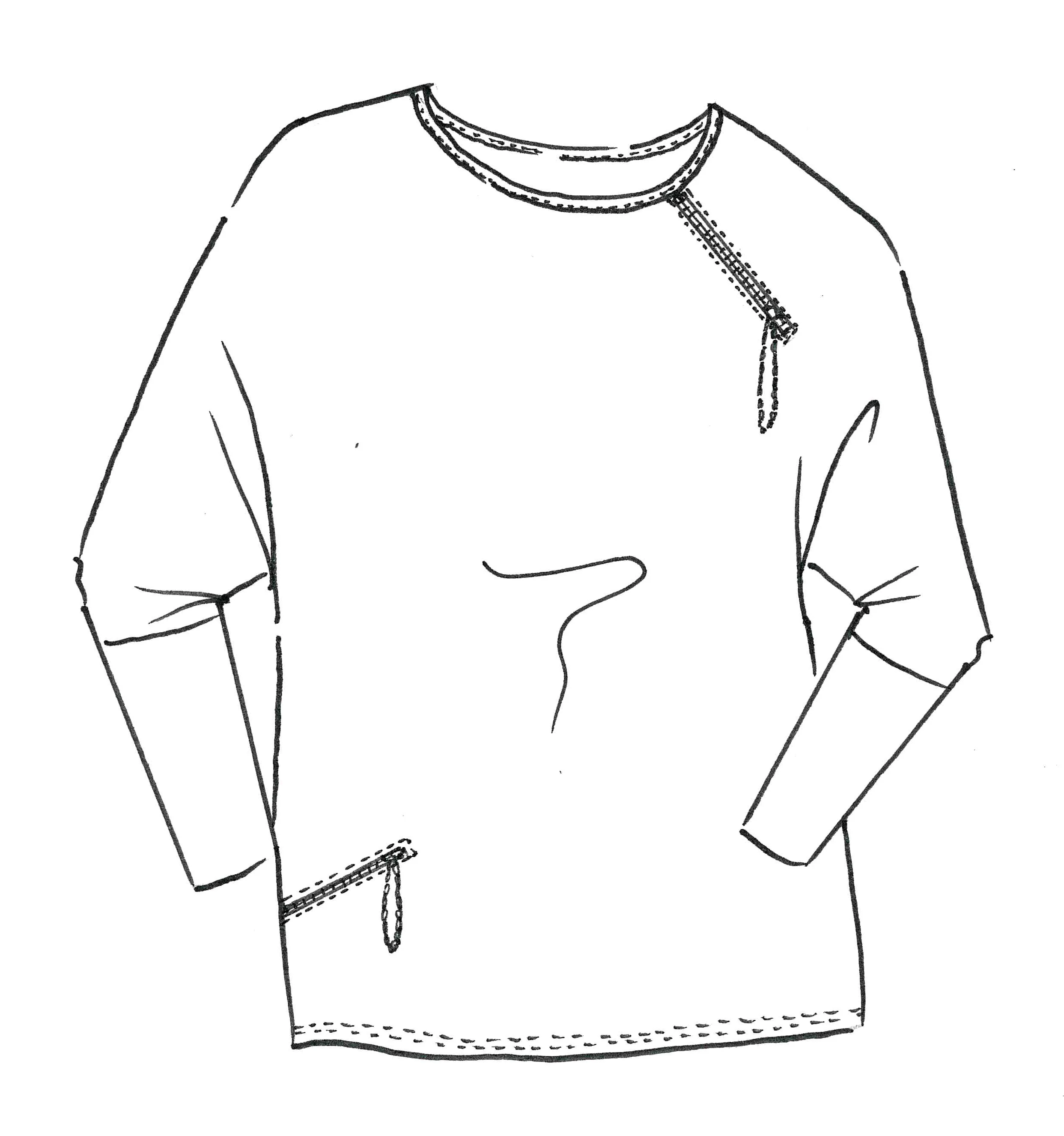 Paula Ryan Batwing Top - Image 3