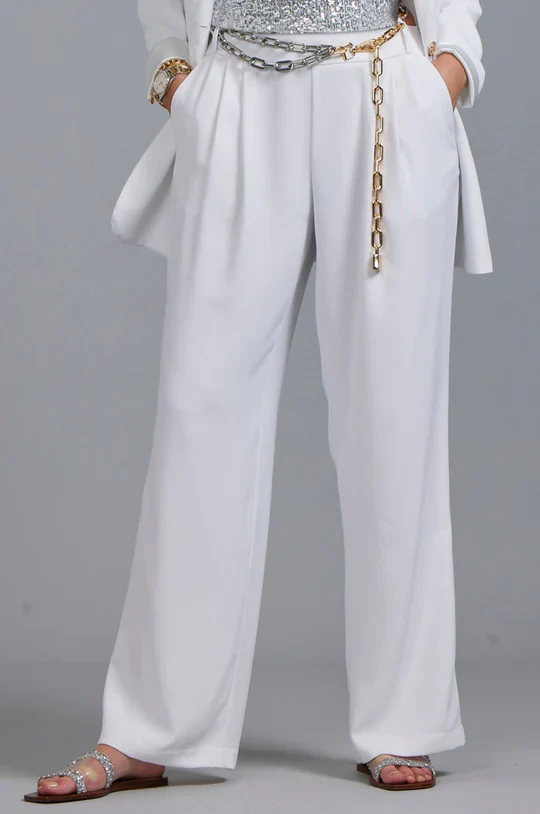 Paula Ryan Soft Leg Pant - White - Image 2
