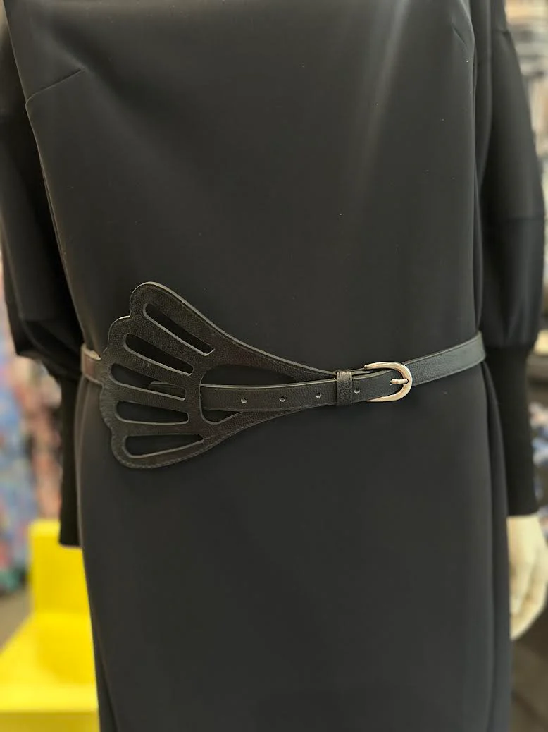 Paula Ryan Delta Leather Belt - Image 3