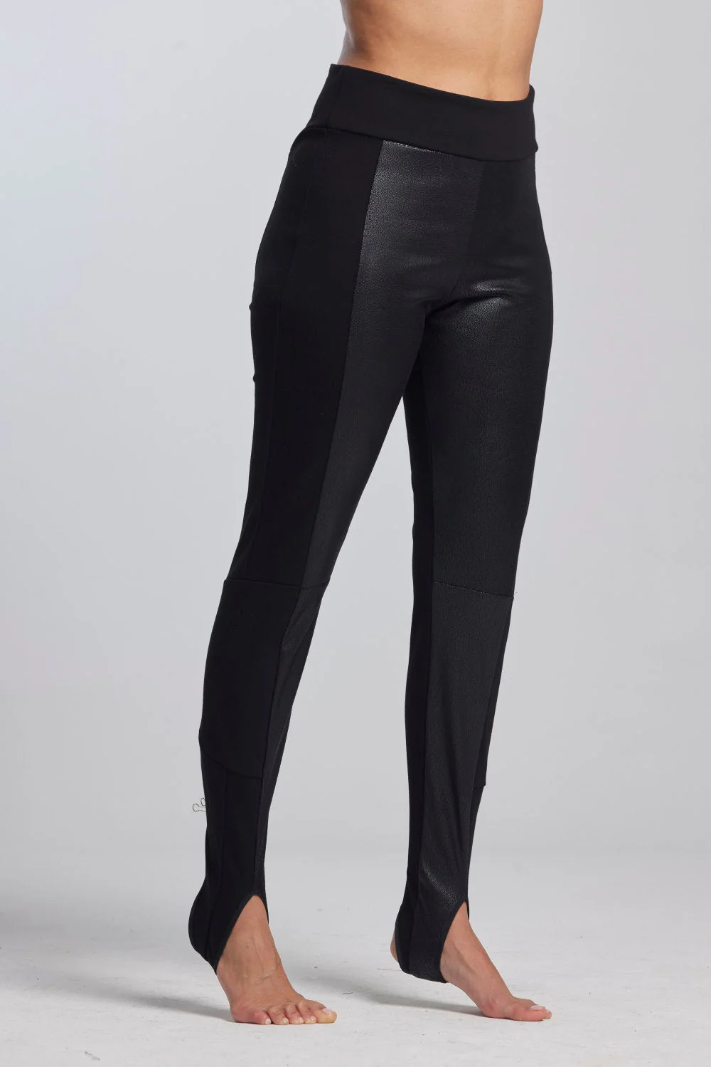 Paula Ryan Eco Leather Roma Stirrup Legging - Image 3